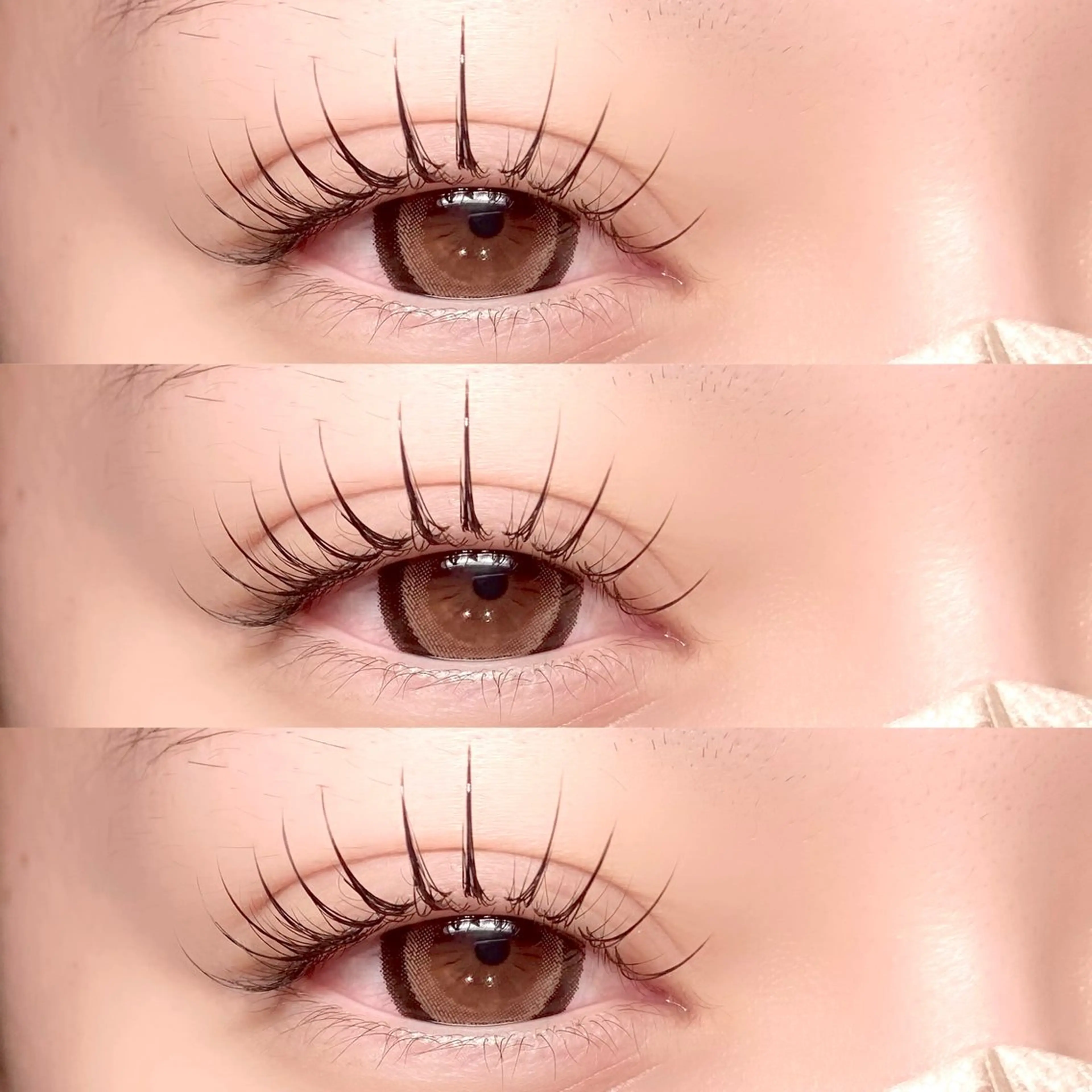 マツエク・マツパ Crescent Eye kurenaのマツエク・マツパデザイン