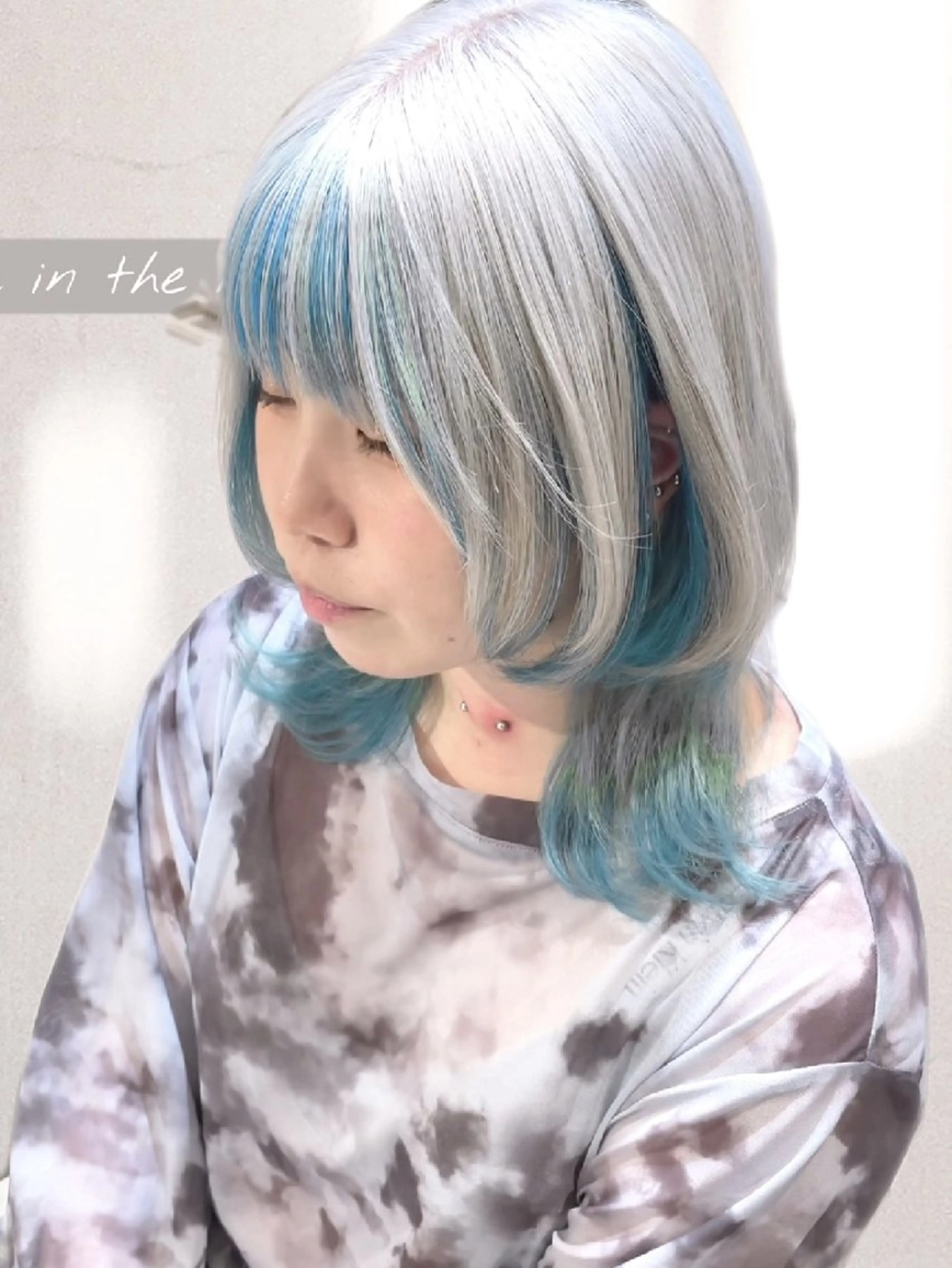 カラー ヘアカラー ヘアーメイクウィル阪急茨木所属・will こむぎのヘアスタイル