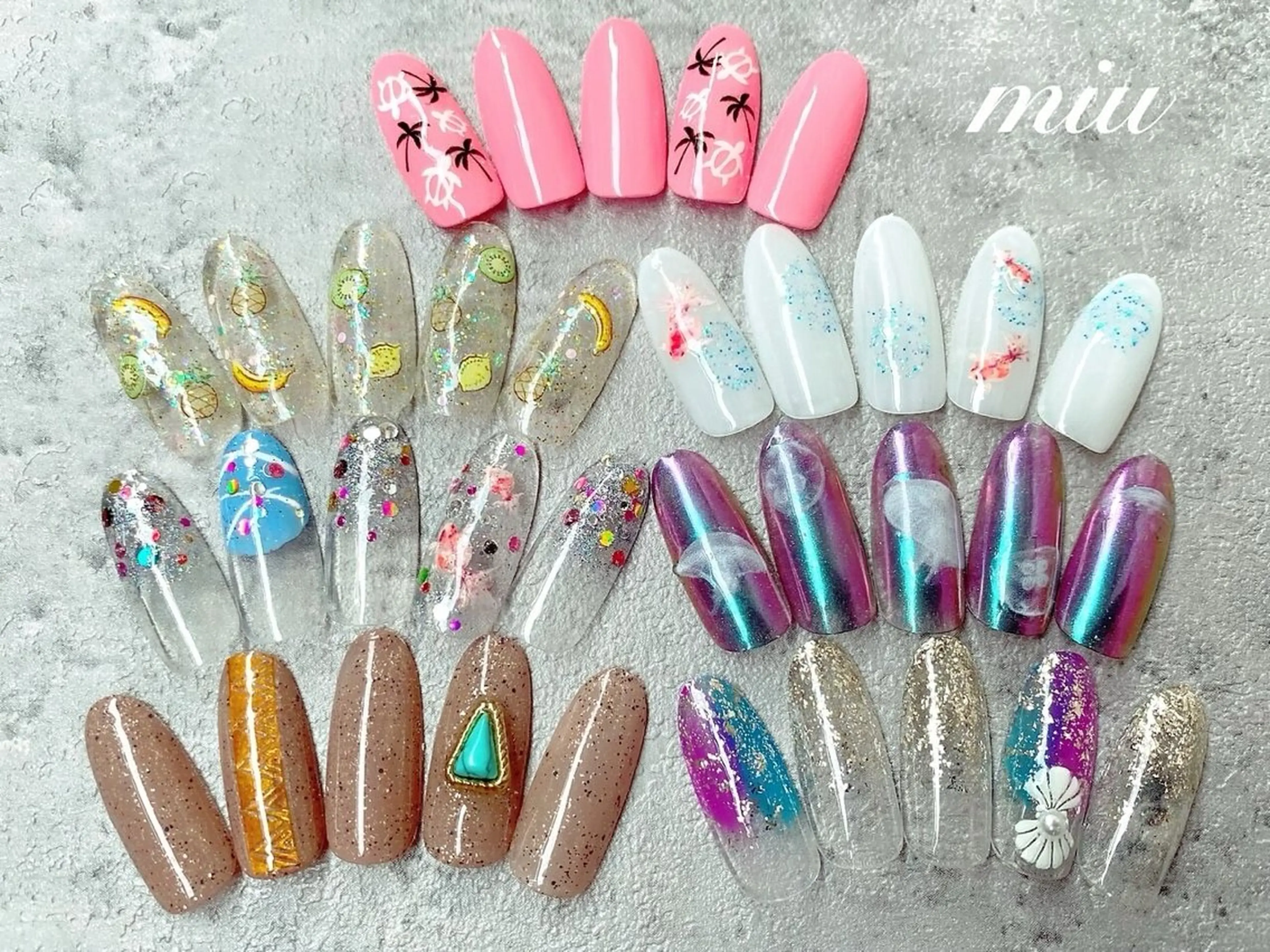 ネイル miunail Minamiのマツエク・マツパデザイン