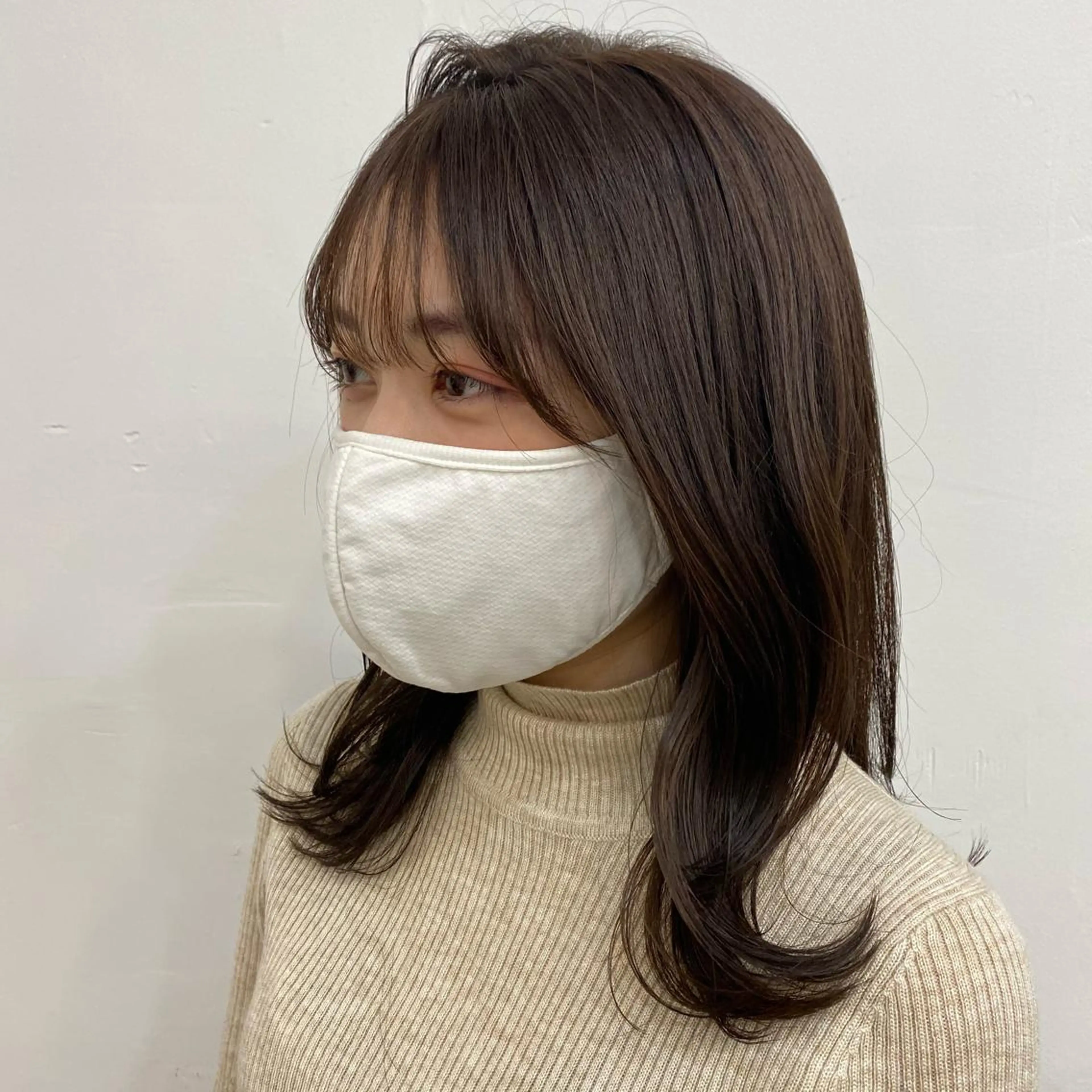 ミディアム カラー 🪭risa 暖色/レイヤー🪭のヘアスタイル