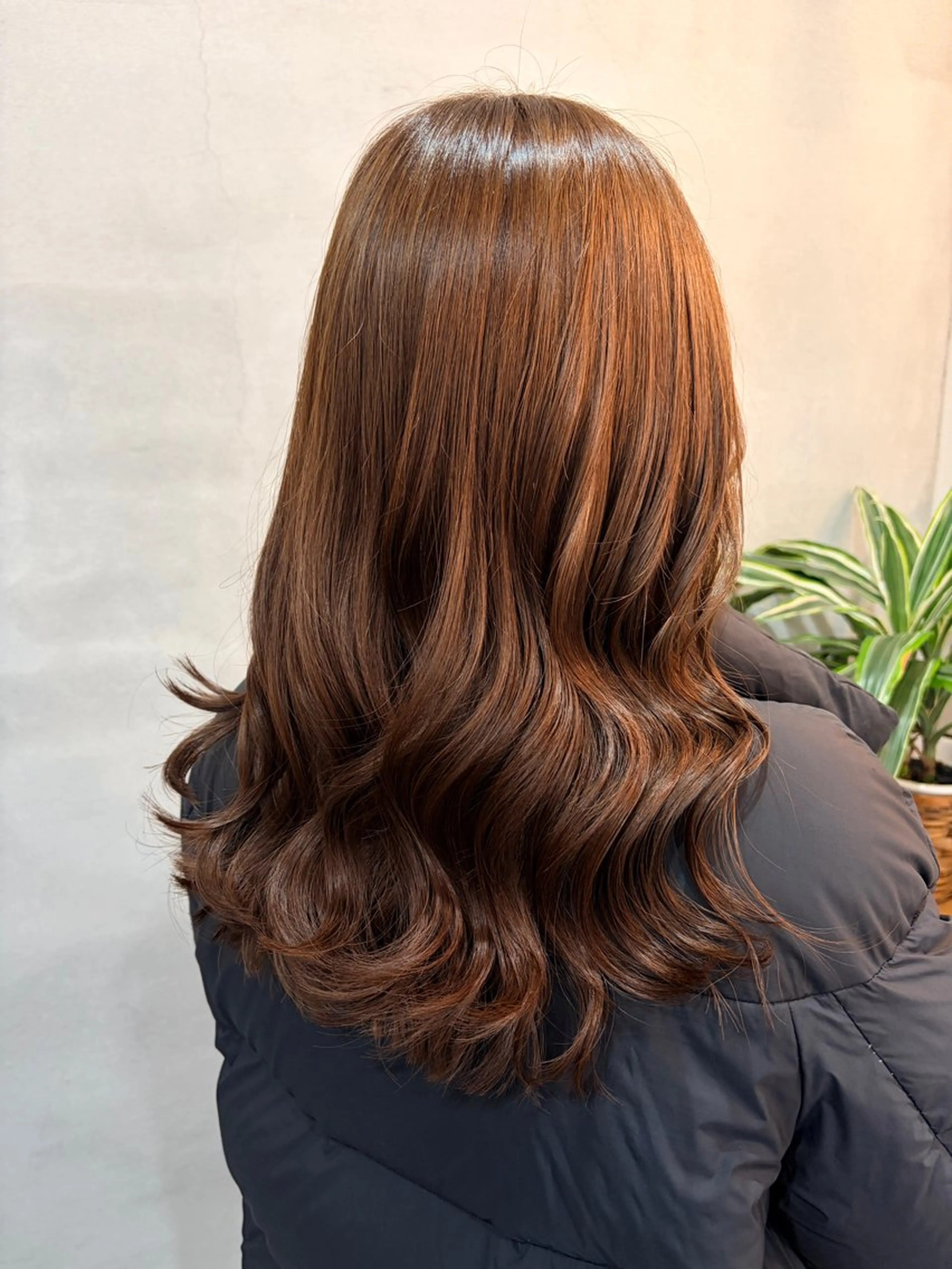 ロング カラー 濱崎 璃乃/ルプラボウのヘアスタイル