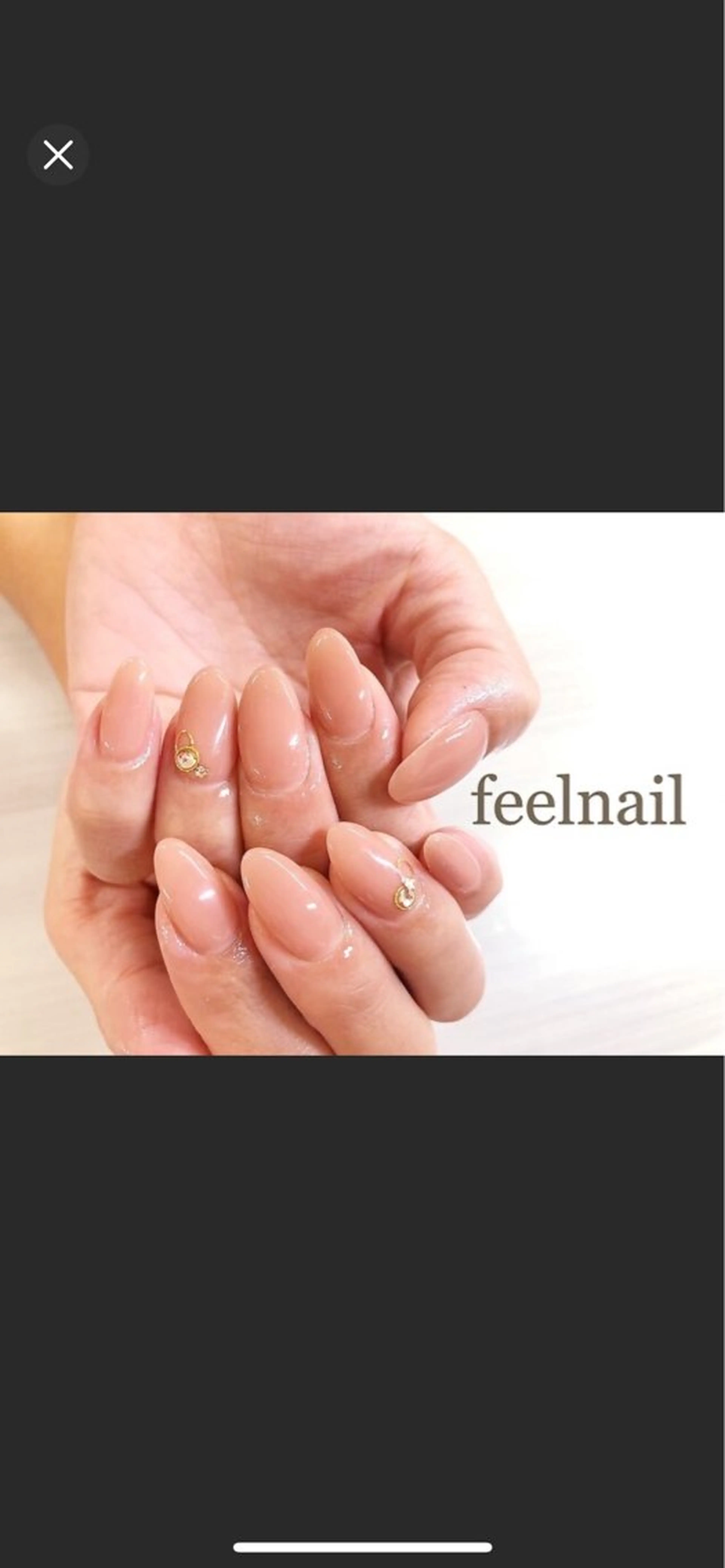 ネイル アートネイル キラキラネイル ストーンネイル 秋好 悠のネイルデザイン