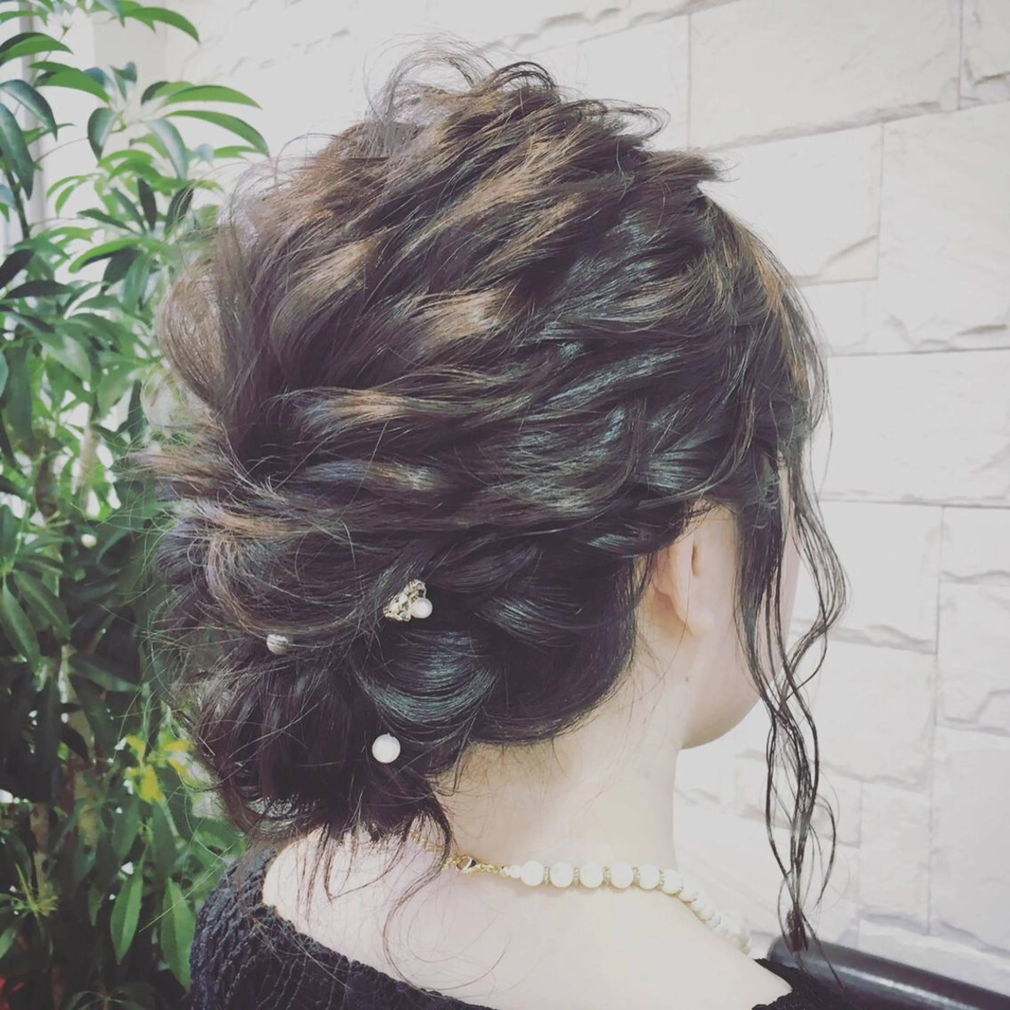 ミディアム ヘアアレンジ ✨🌿大人可愛い愛さ れhair🌿✨松本のヘアスタイル