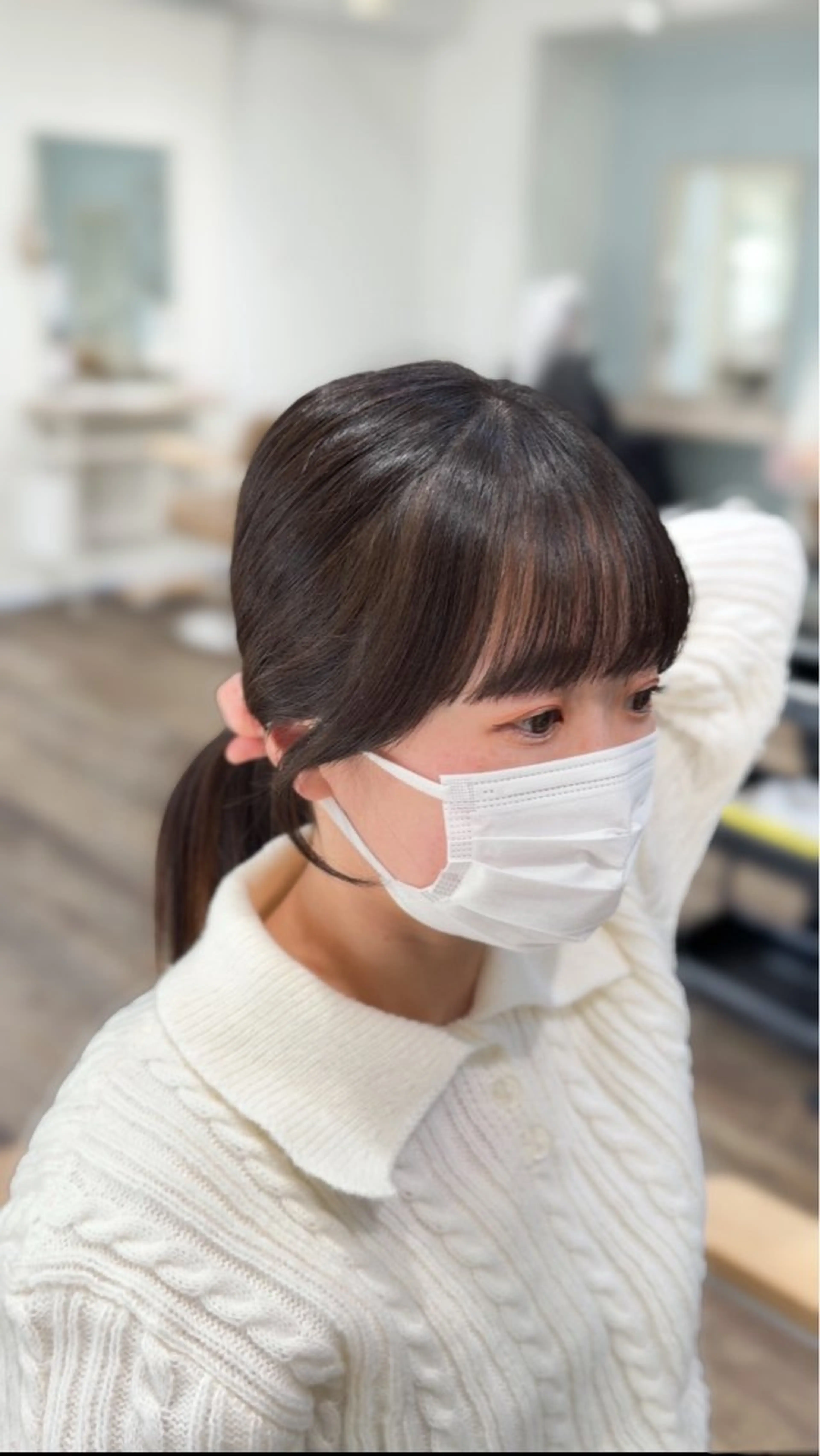 💎前髪ストレート×🫧似合わせカット／前髪のうねりが気になる方向け💭の写真