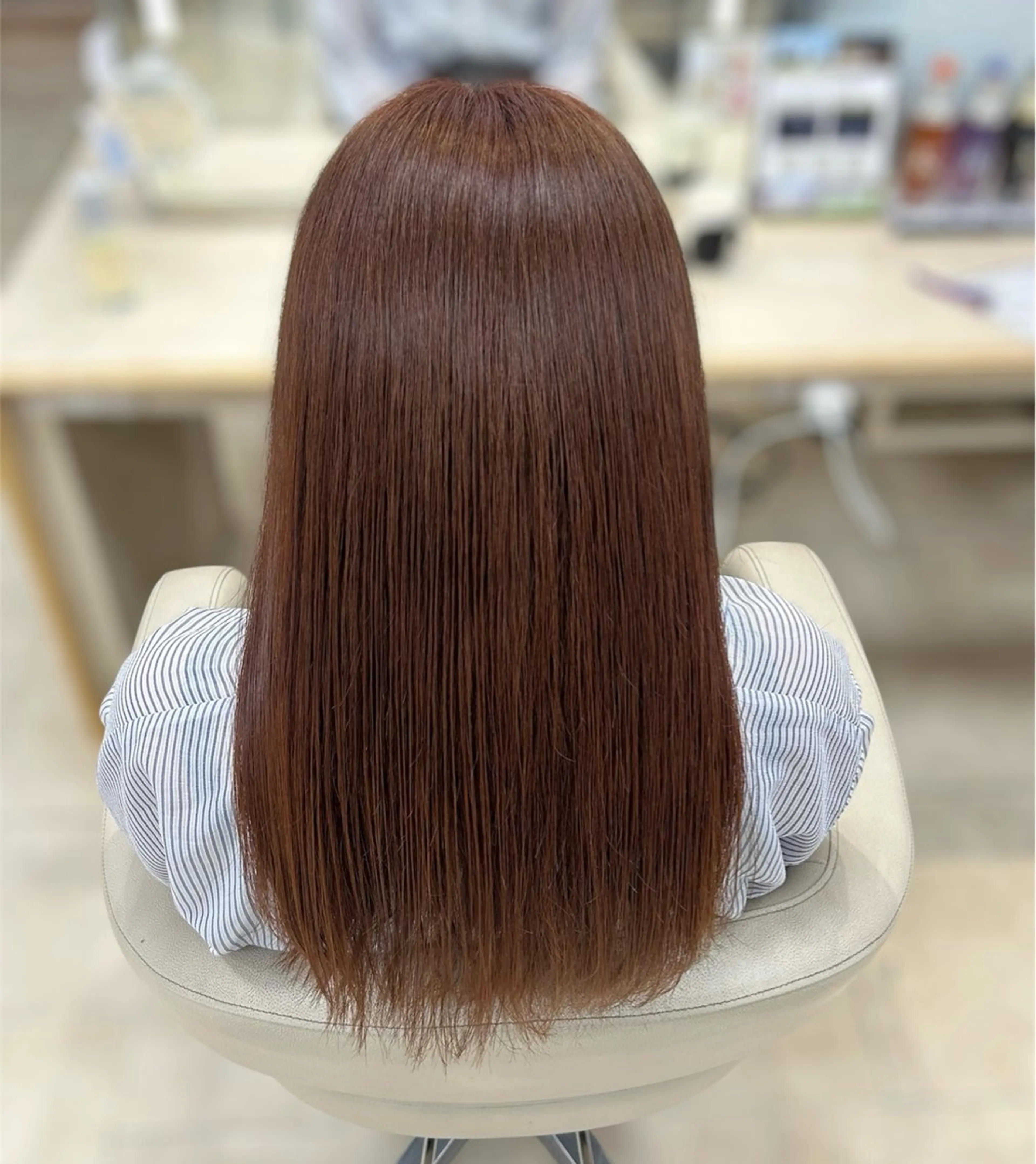 ロング 🧸ベージュ カラー🧸ゆいなのヘアスタイル