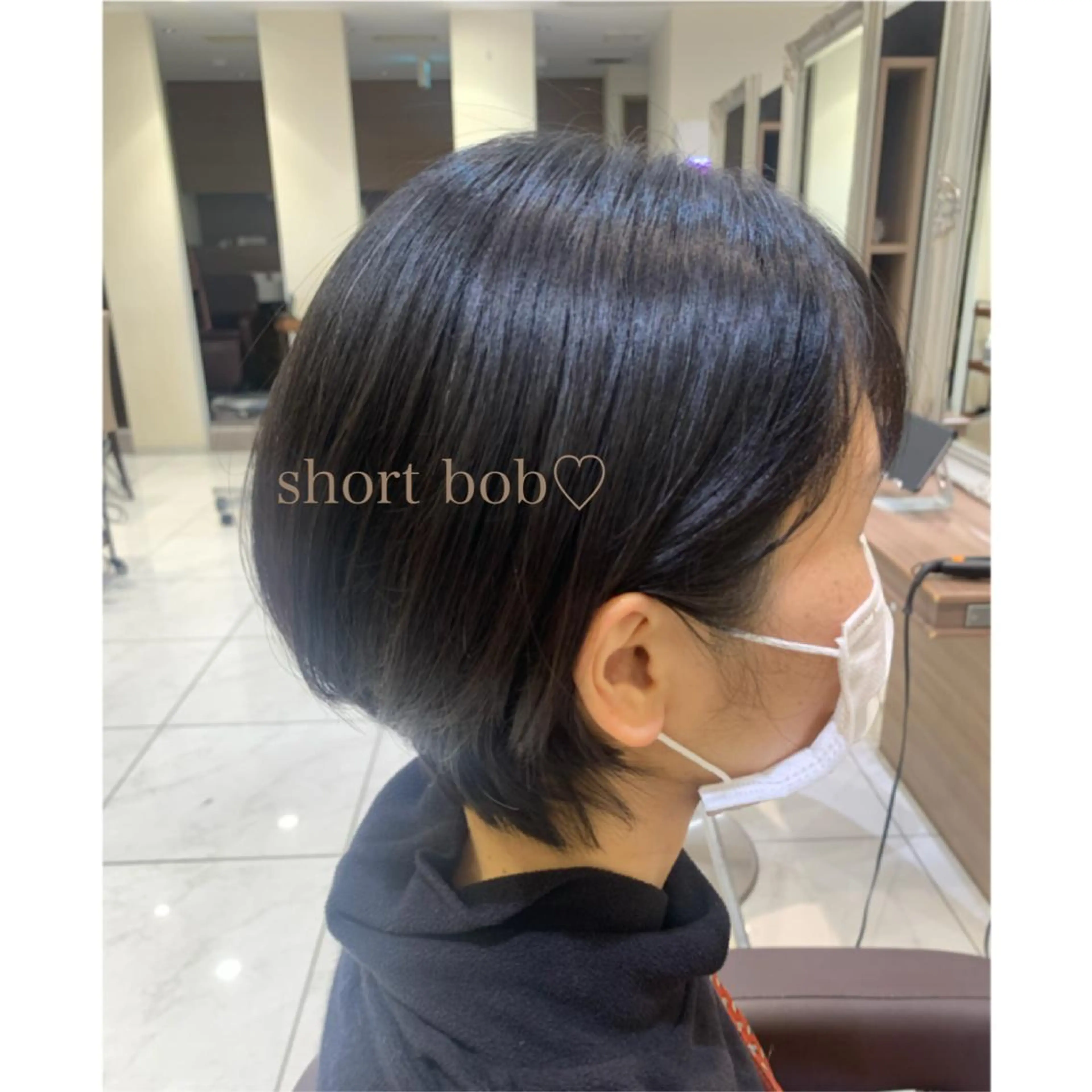 ショート ショートボブ ボブ ショートヘア Dears 香芝店所属・関 優希のヘアスタイル