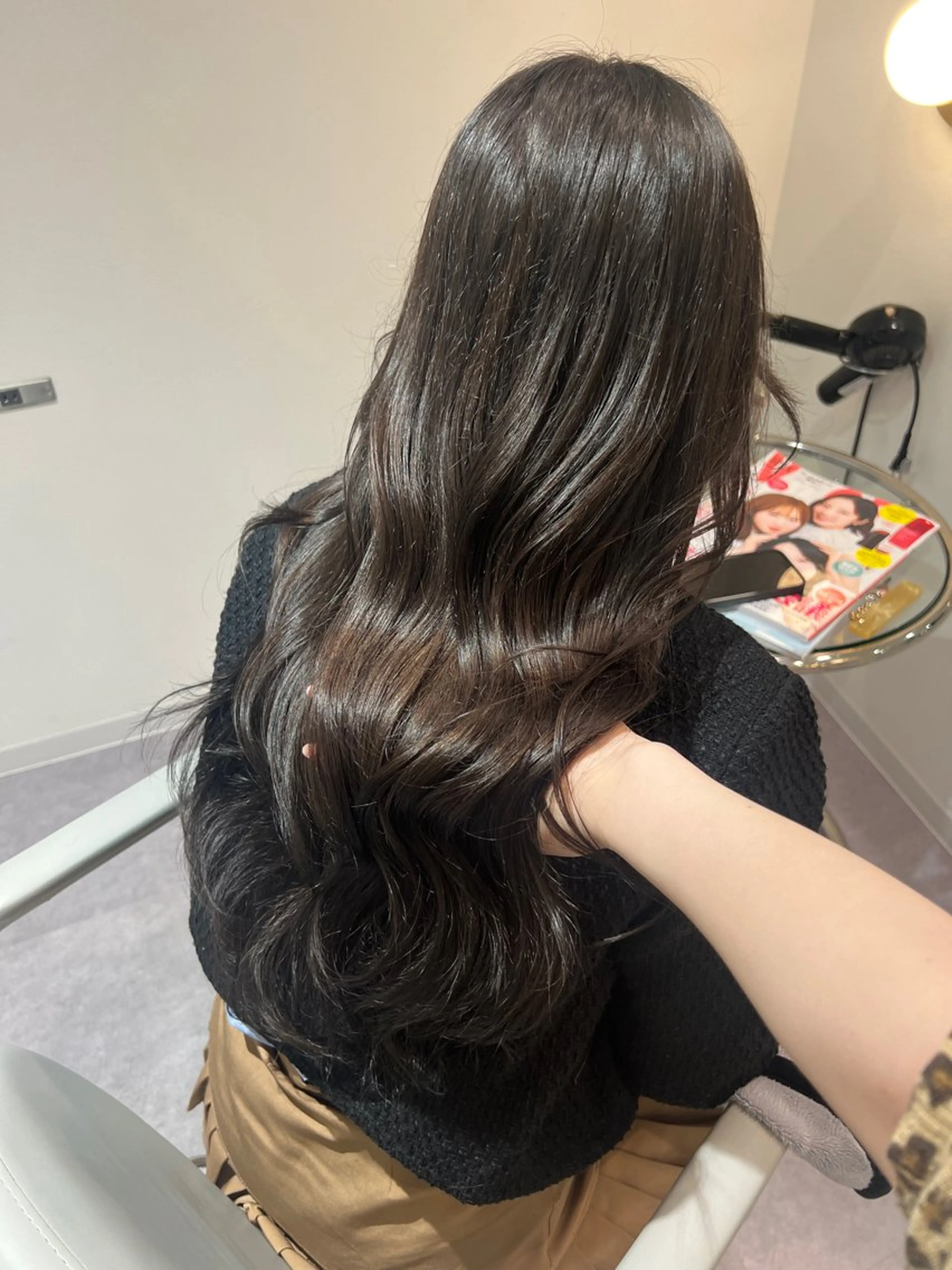 ロング ヘアカラー トリートメント 美髪✨艶髪✨髪質改善 カラー特化🌙鈴屋和のヘアスタイル