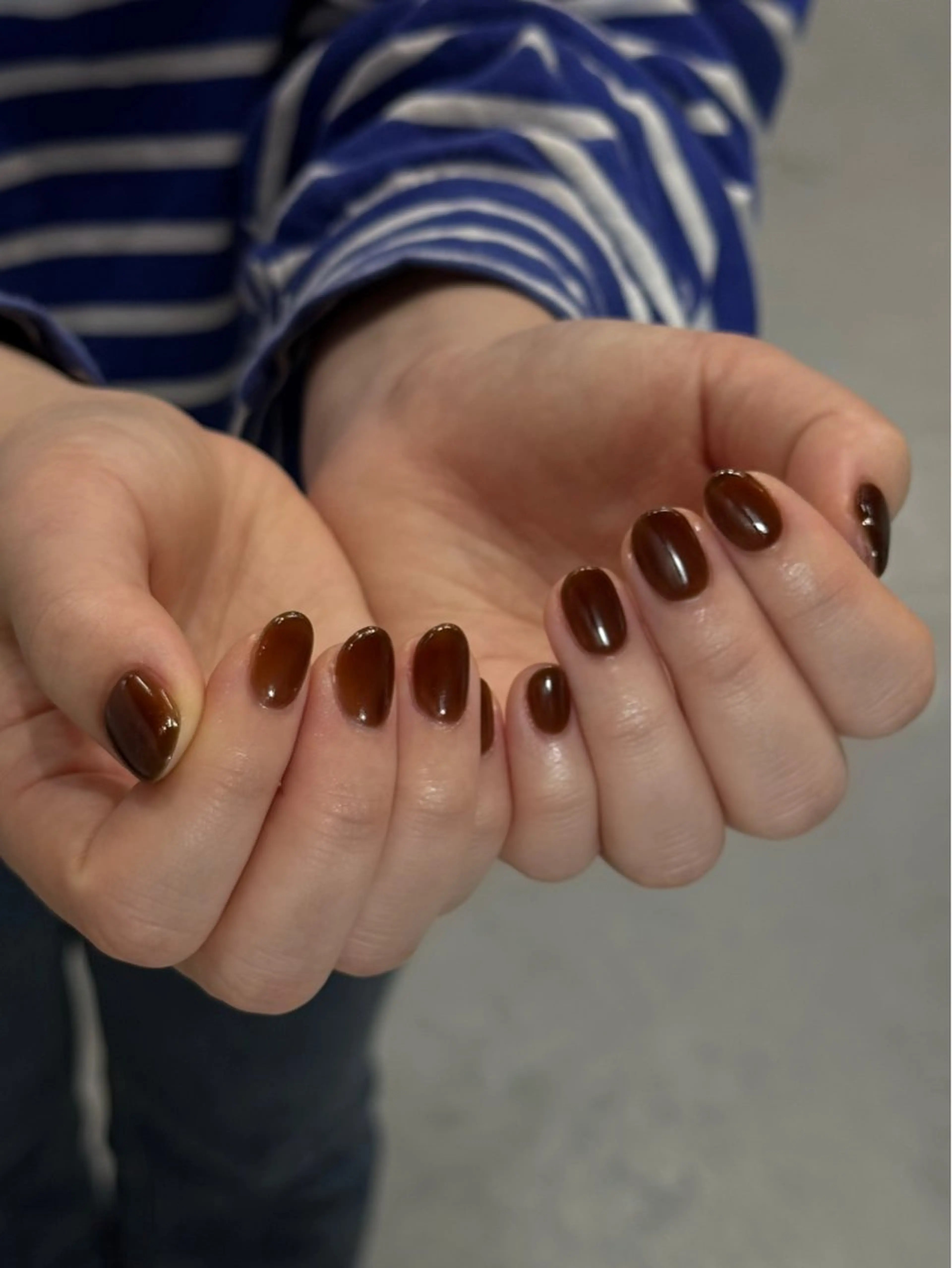 ネイル ワンカラーネイル MISATO ネイリスト福岡/薬院のネイルデザイン