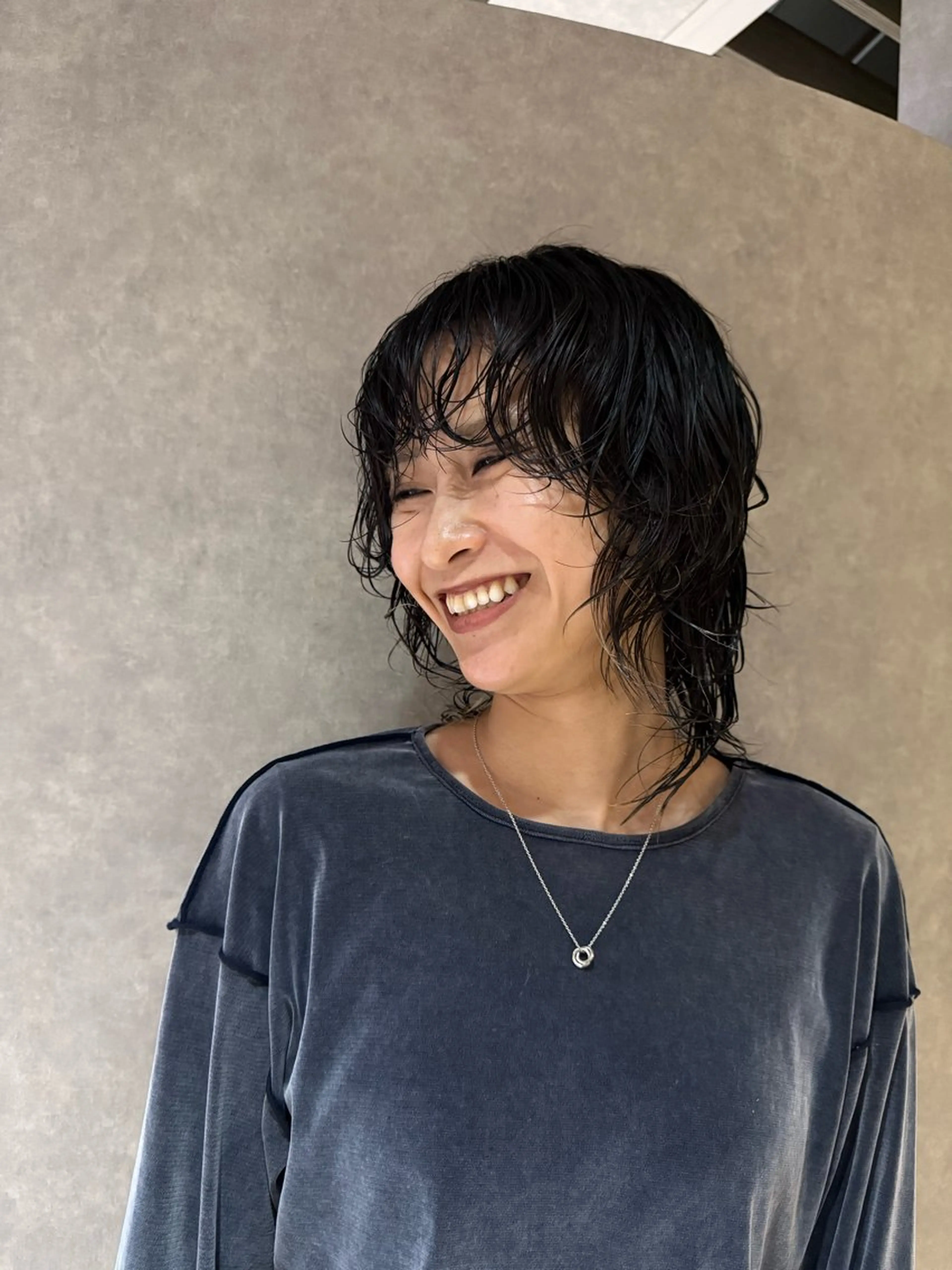 ミディアム パーマ 似合わせパーマ /神戸/ayaのヘアスタイル