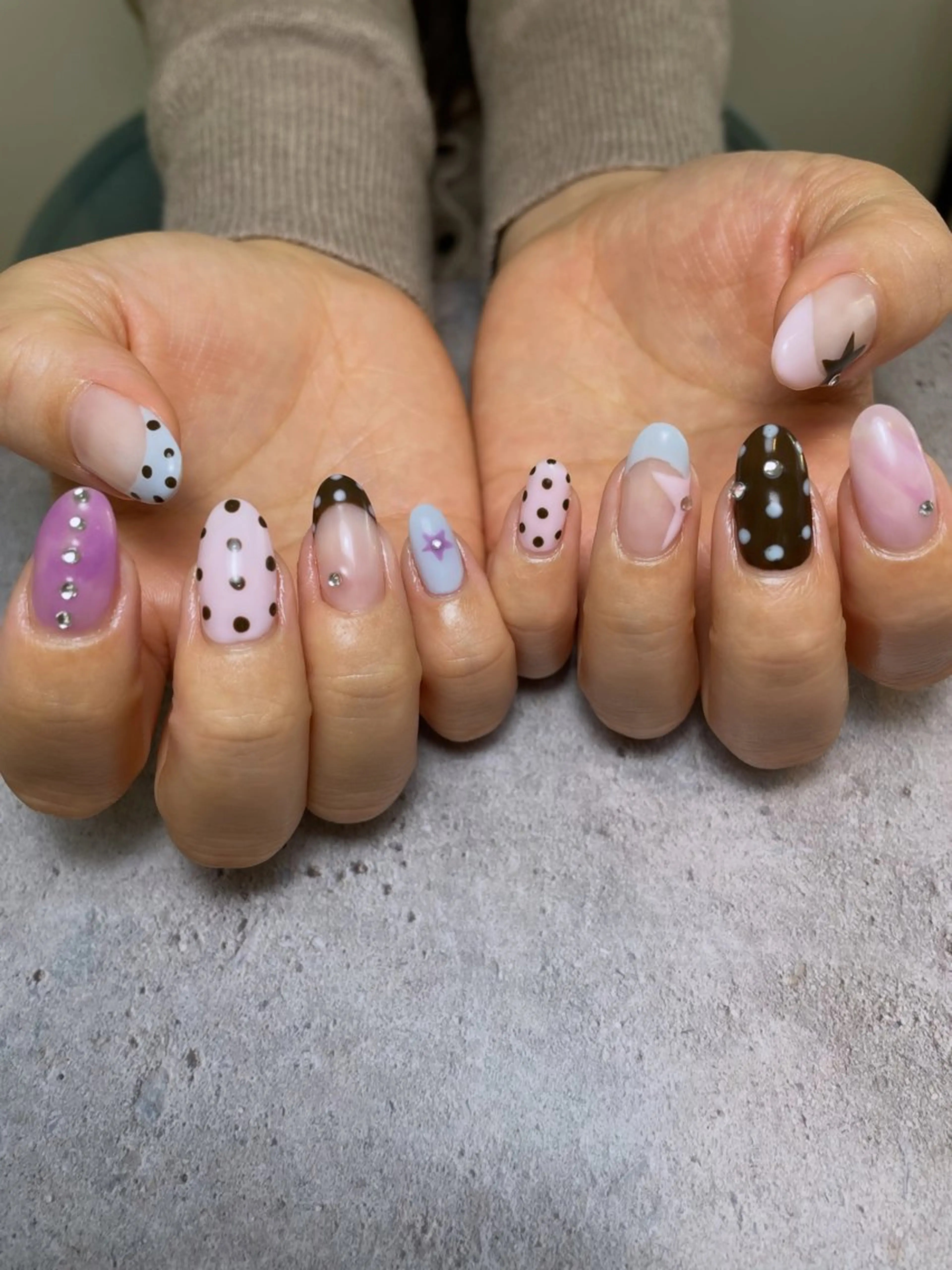 ネイル doux nailのネイルデザイン