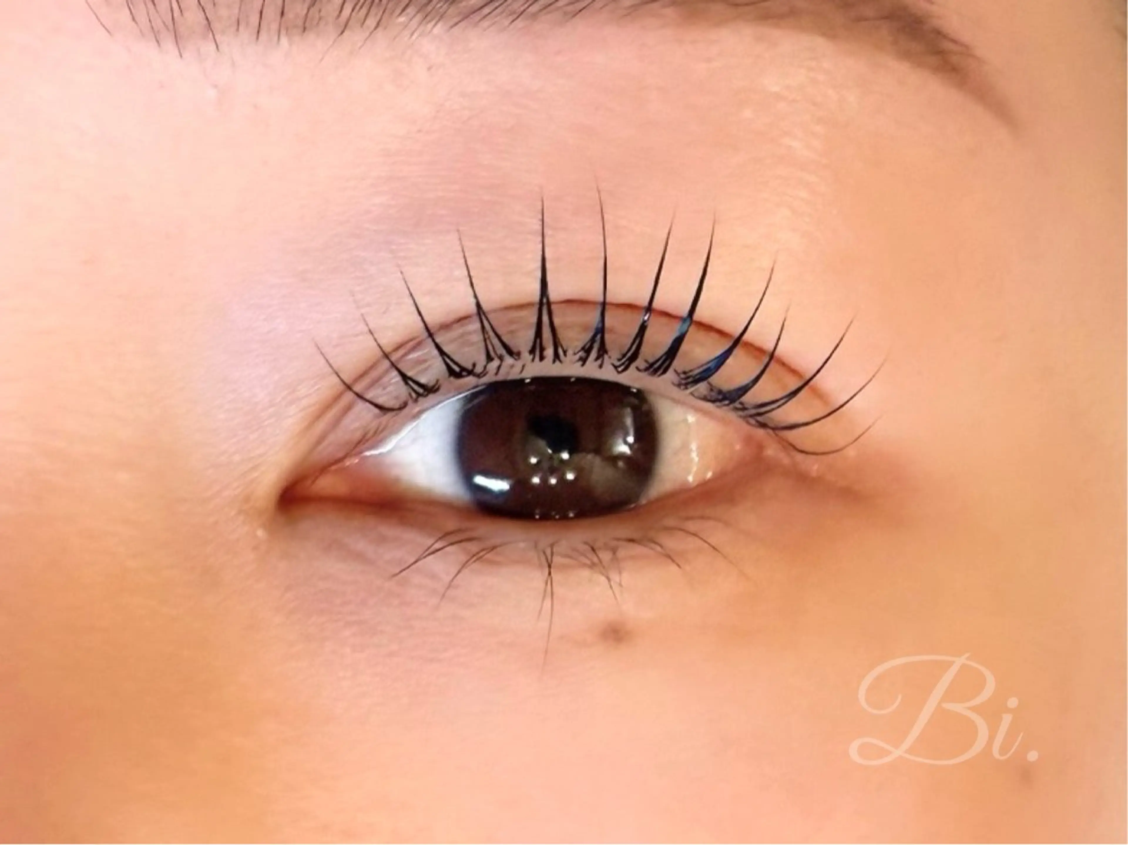 【minimo特別価格】★束感仕上げ(上)まつ毛パーマ★ケラチン塗布+コーティング付き🫧の写真