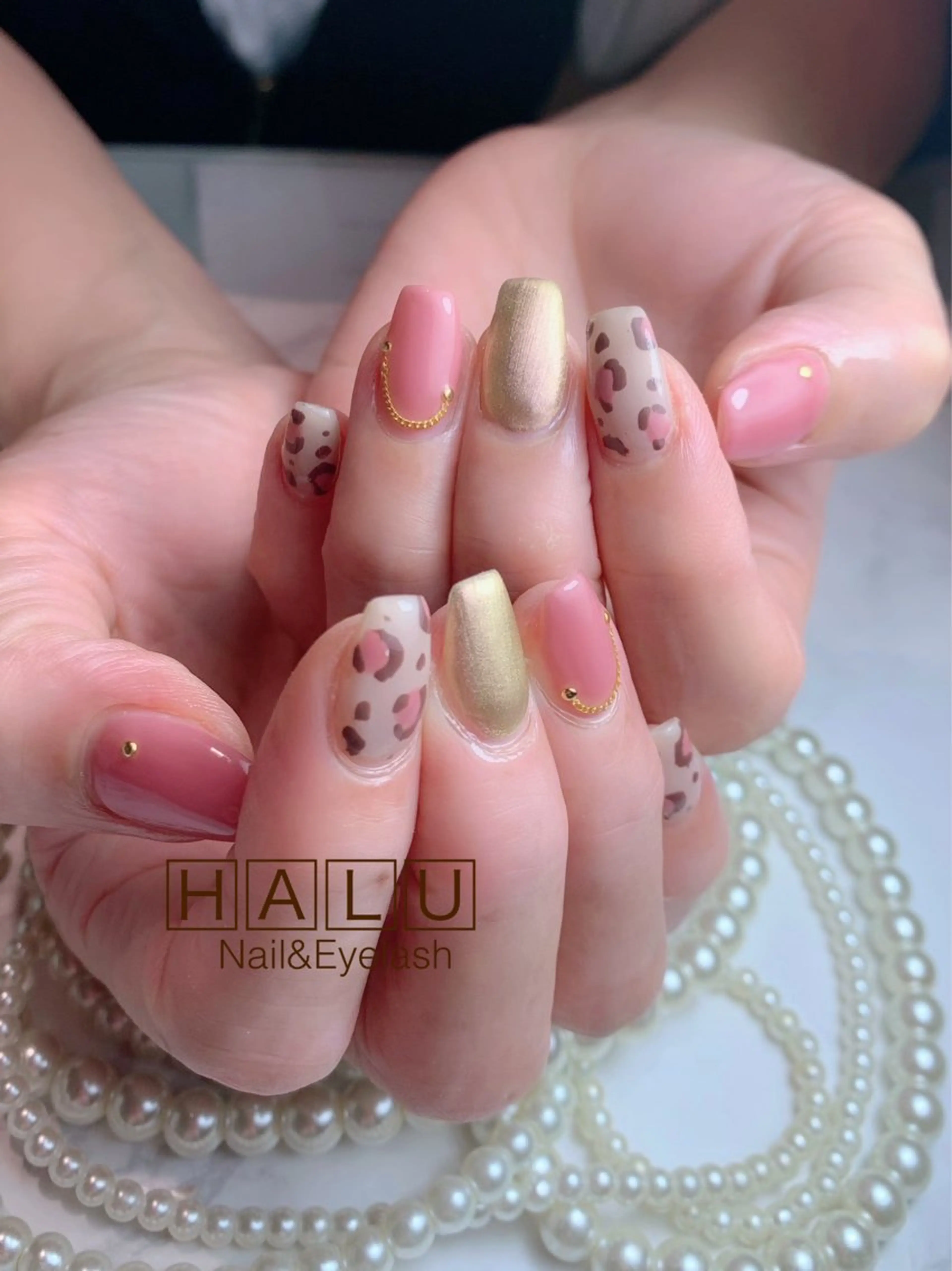 ネイル ピンク HALU ハルのネイルデザイン