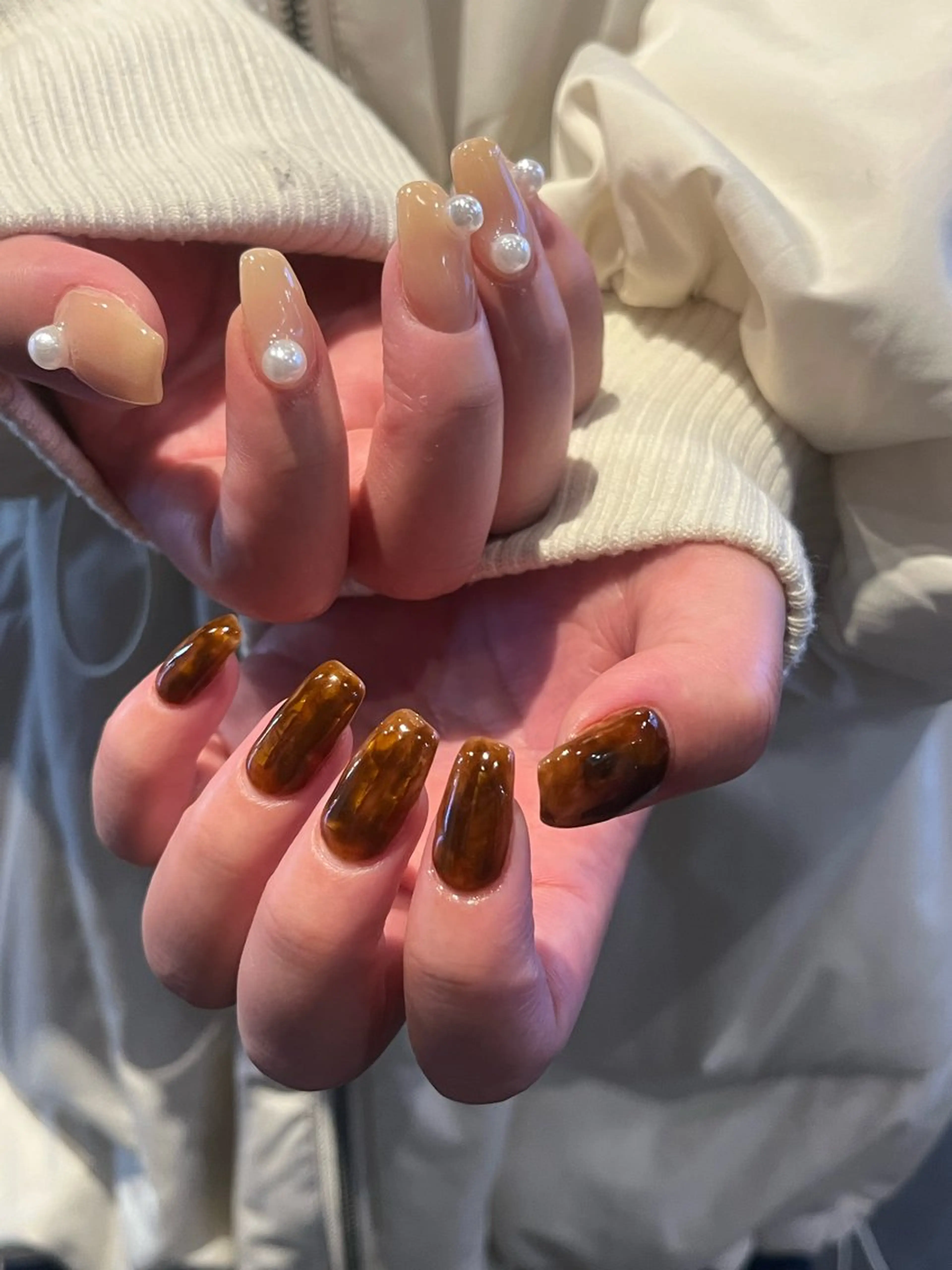 ネイル ハンドネイル 竹本 恵美のネイルデザイン