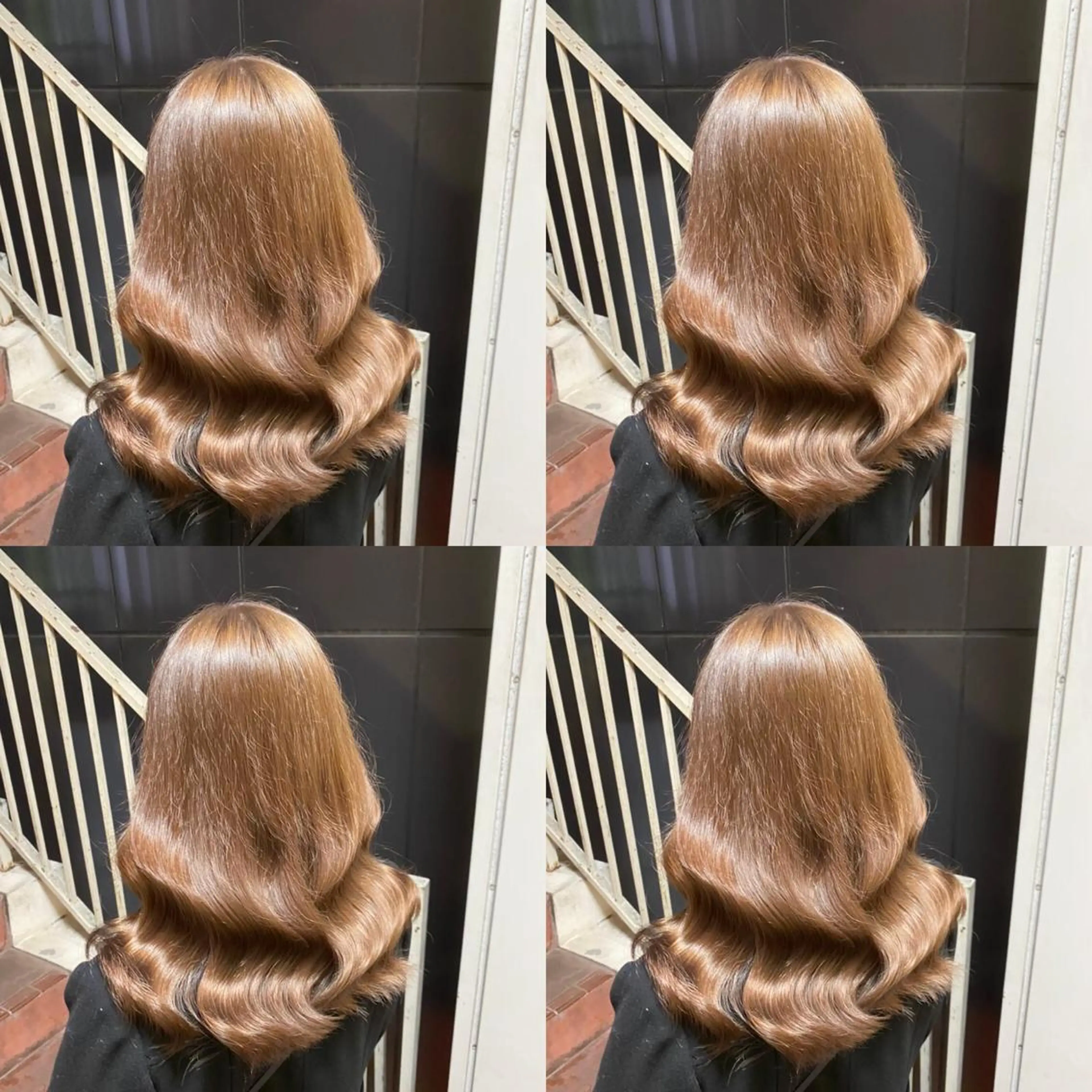 ロング ヘアカラー トリートメント ヘアセット 👑メンズパーマの 天才店長望月👑のヘアスタイル