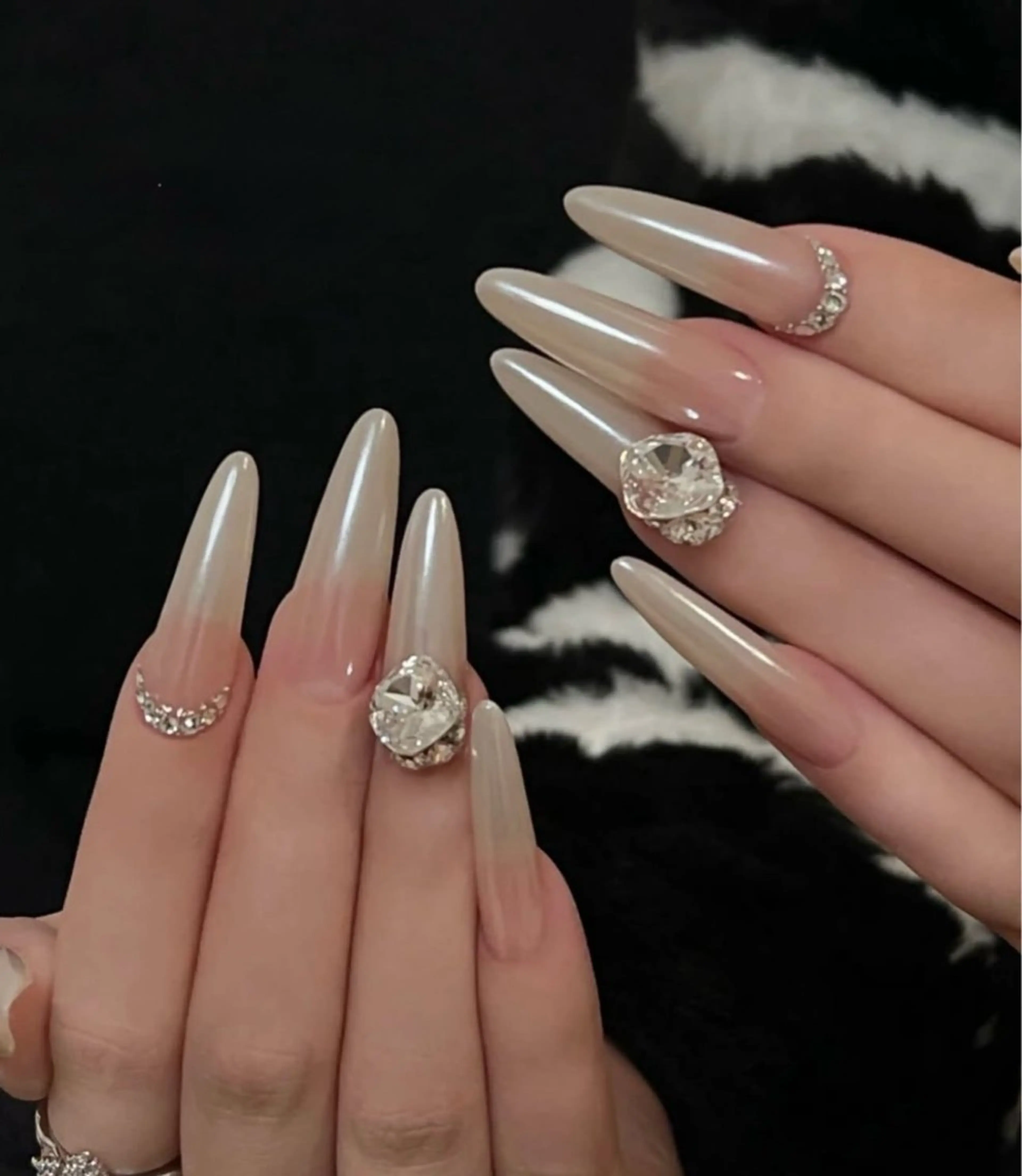 ネイル アートネイル ボルドー フレンチネイル ジェルネイル 韓国ネイル ハンドネイル Hanni Nail Salon所属・Hanni ハンのネイルデザイン