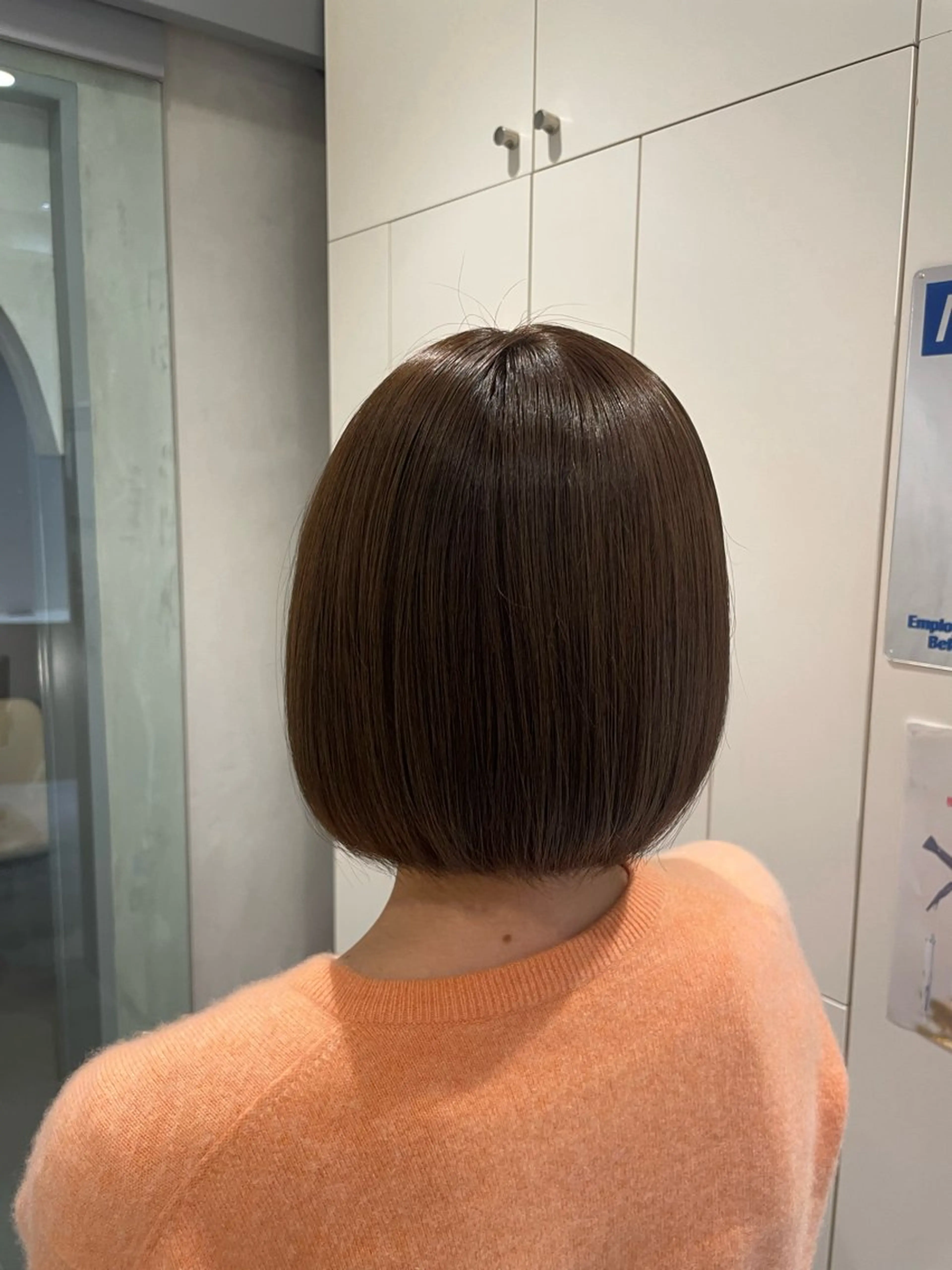 ショート カラー ブリーチ ブリーチなしカラー ヘアカラー トリートメント たかはし ゆうなのヘアスタイル