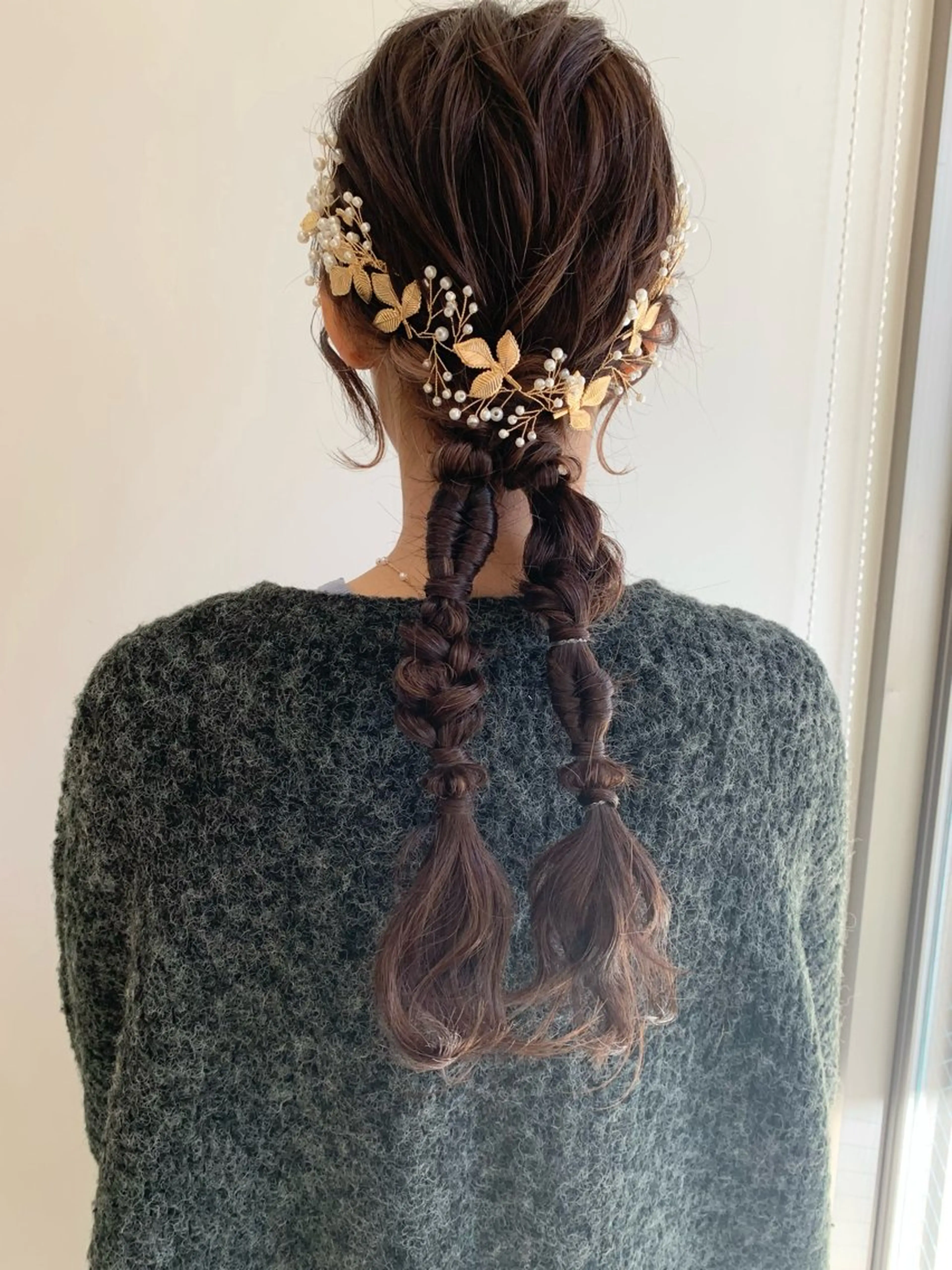 ヘアアレンジ moeka レイヤー /艶カラー/韓国のヘアスタイル