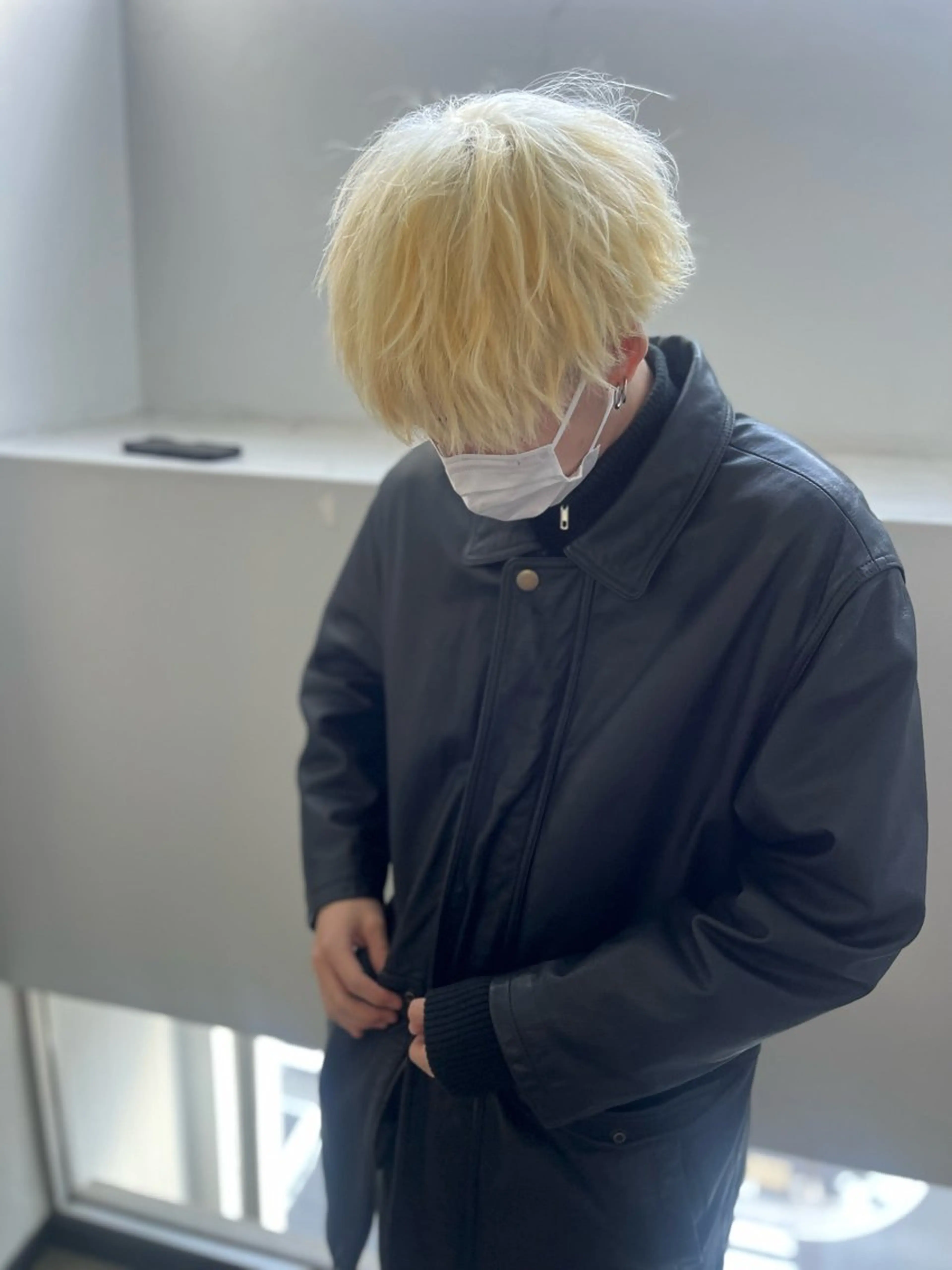 カラー メンズ メンズブリーチ ブリーチ 透明感カラー ダブルカラー 髪質改善 カット ヘアカラー トリートメント ヘッドスパ Go   Today シェアサロン　横浜店所属・【ただの天才 🎨】のヘアスタイル