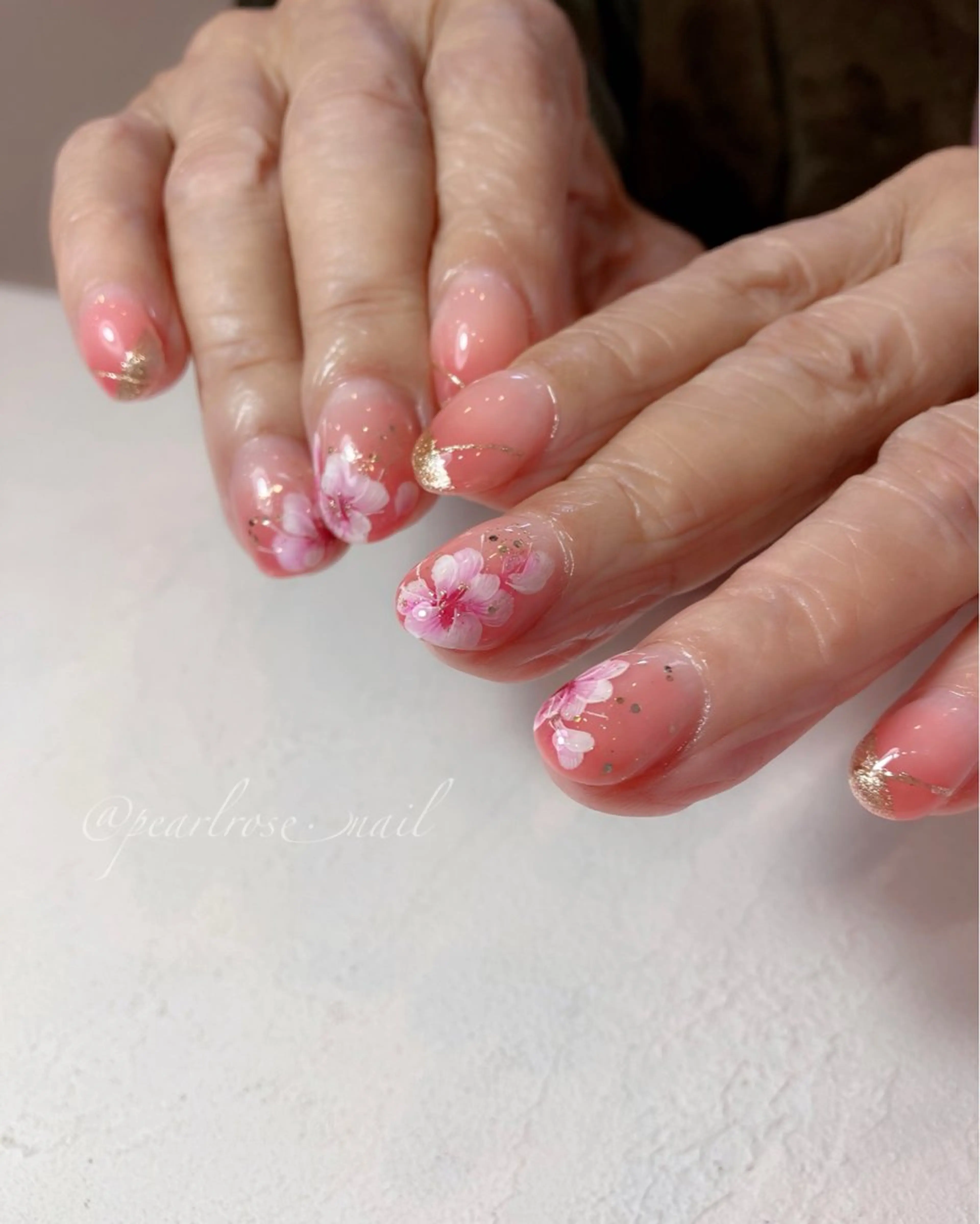 ネイル 春ネイル ハンドネイル Beauty salon Ryu・ange所属・RyuAnge リュアンジュのその他イメージ