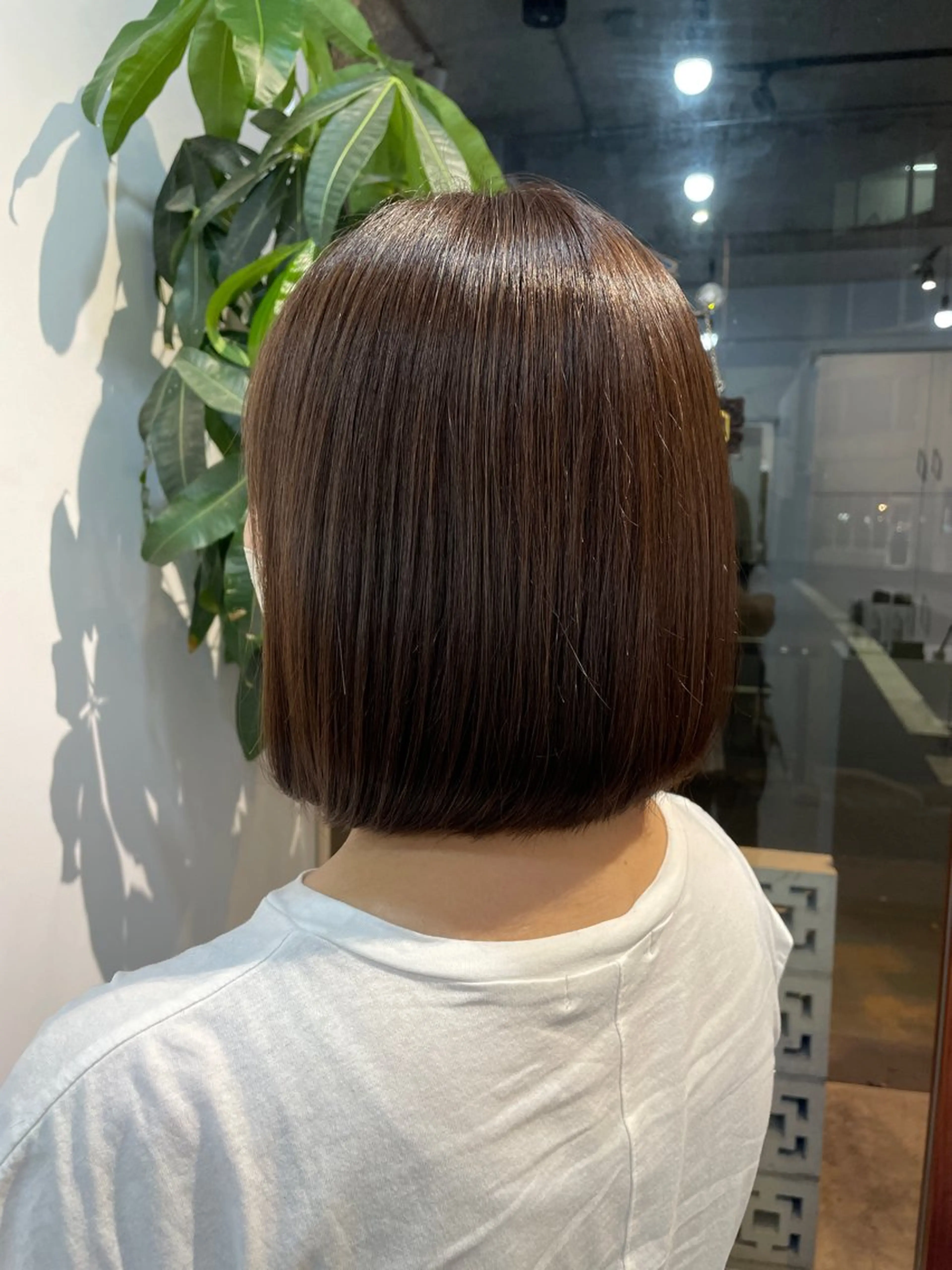 ミディアム カラー 北山／ボブ／レイヤー /maru☺︎のヘアスタイル