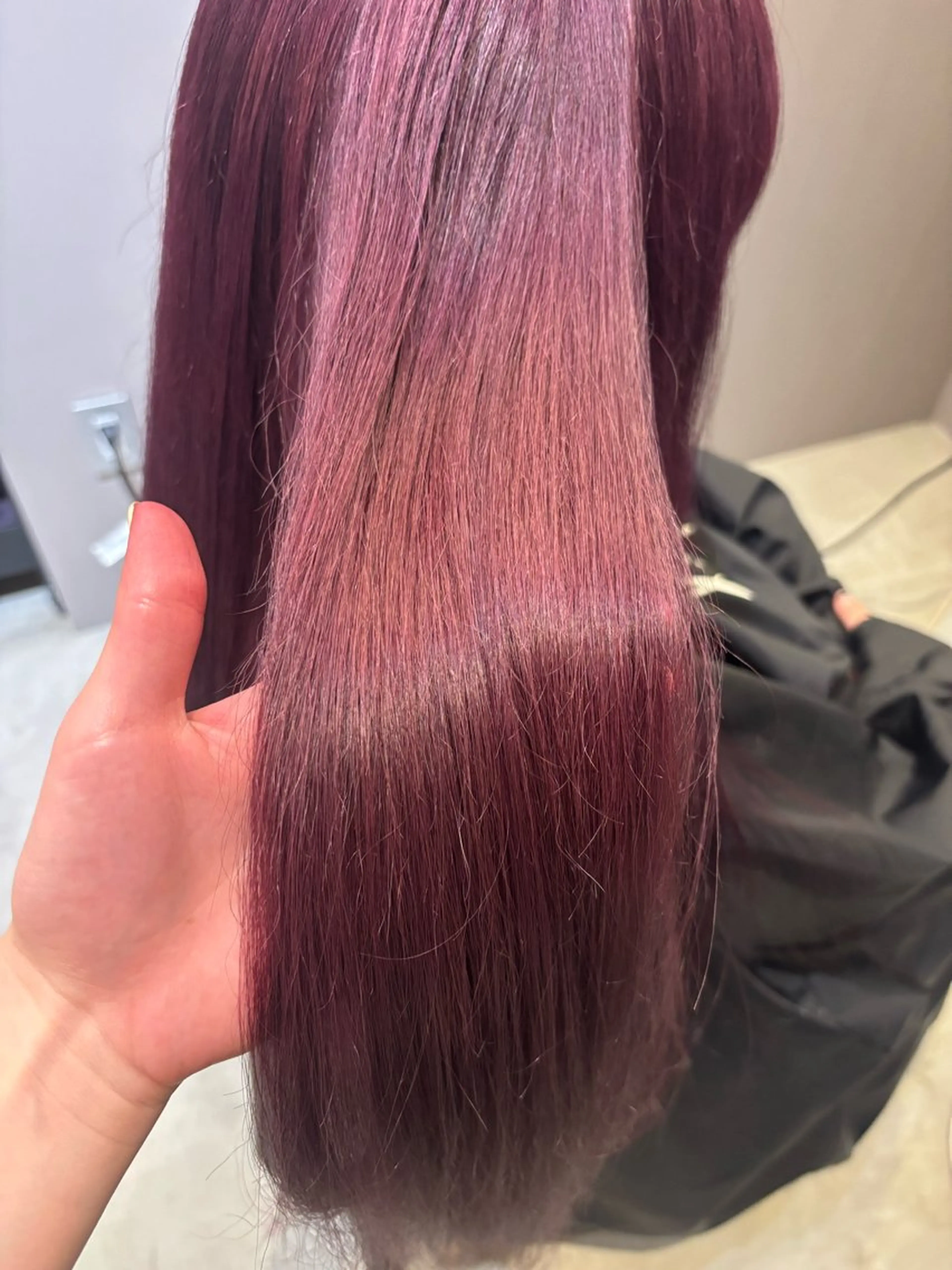 ロング ヘアカラー トリートメント niil所属・miyu /niilのヘアスタイル