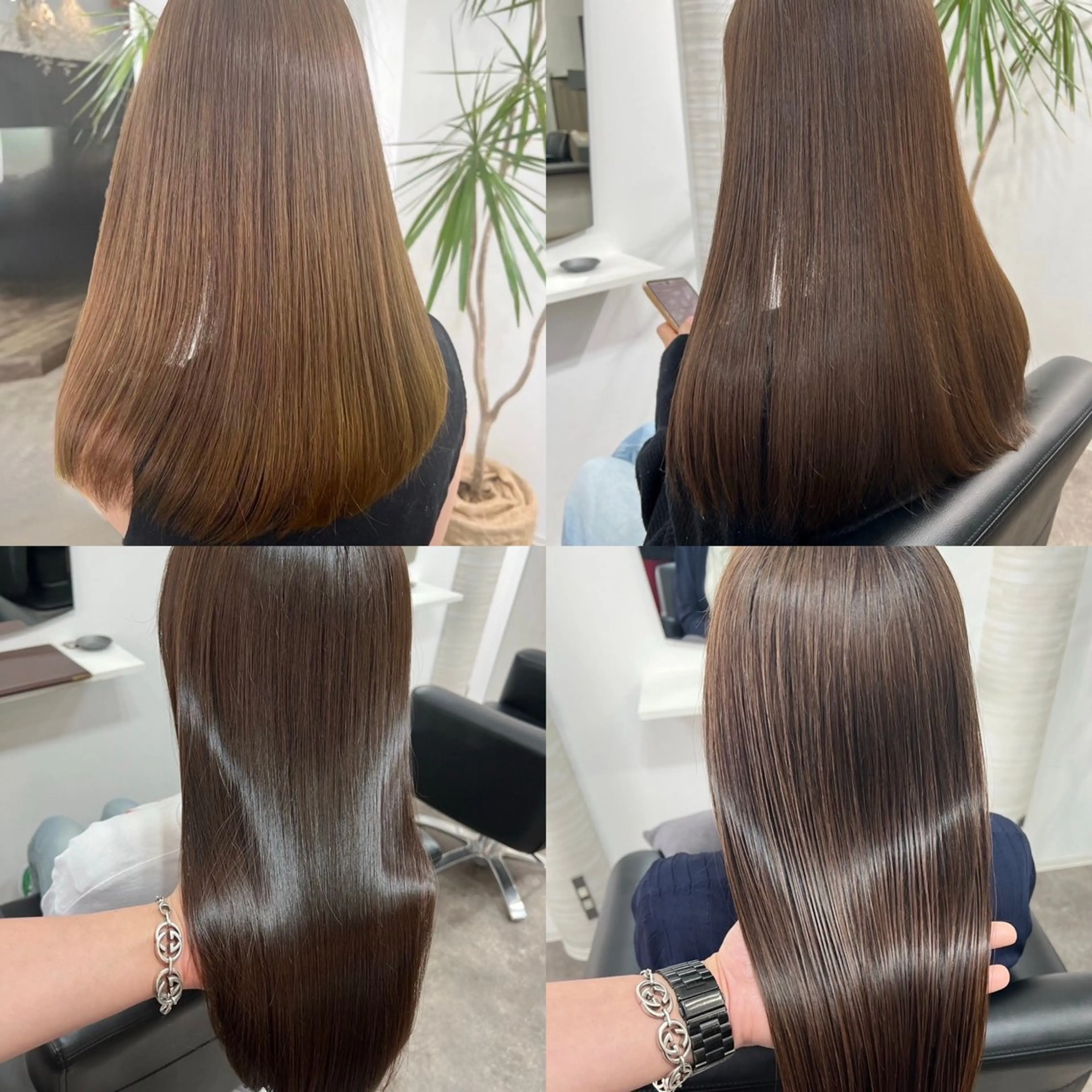 ロング カラー Gain所属・リク/韓国風/レイヤ ー／ボブ／ショートのヘアスタイル