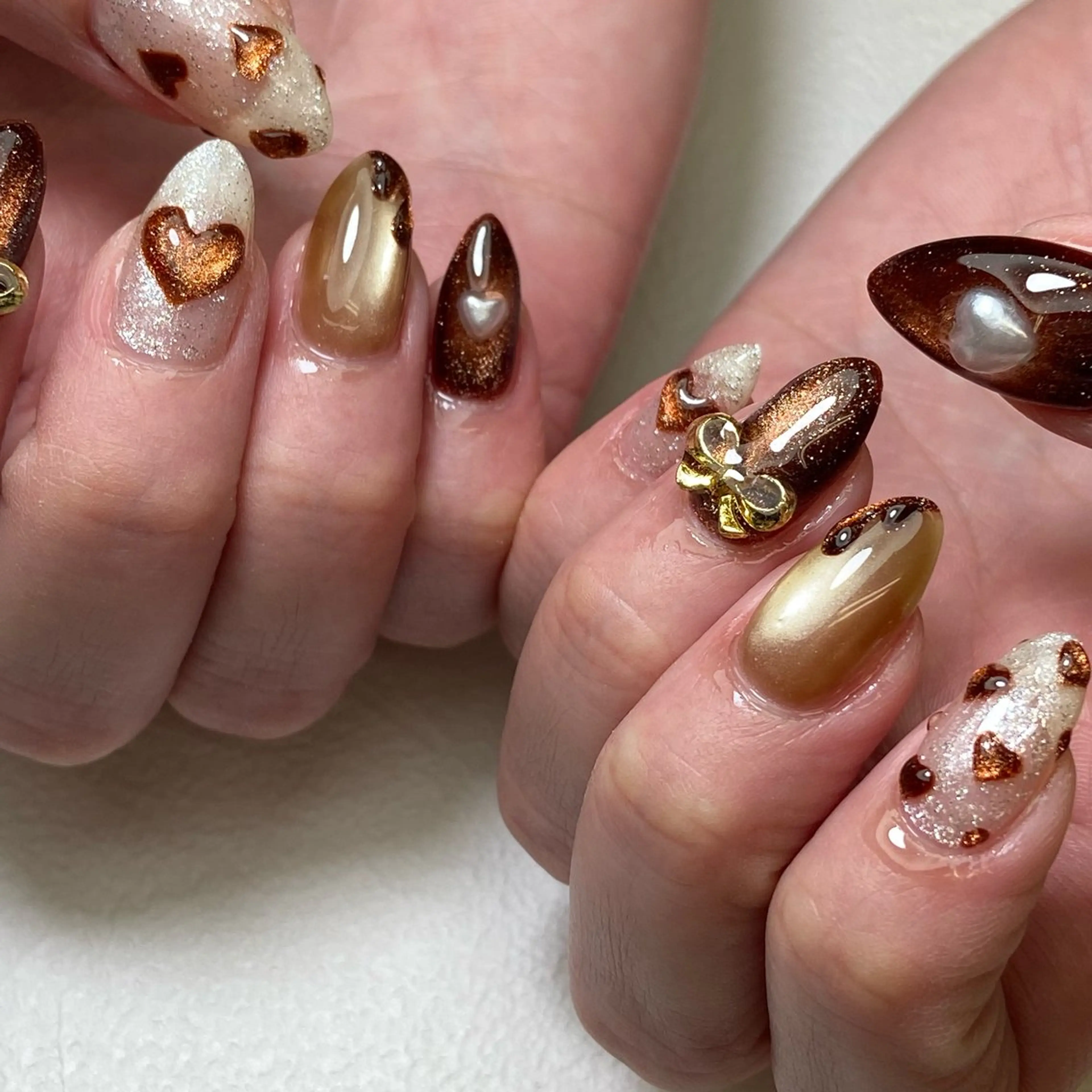 ネイル ハンドネイル nail salon Lumièreのネイルデザイン