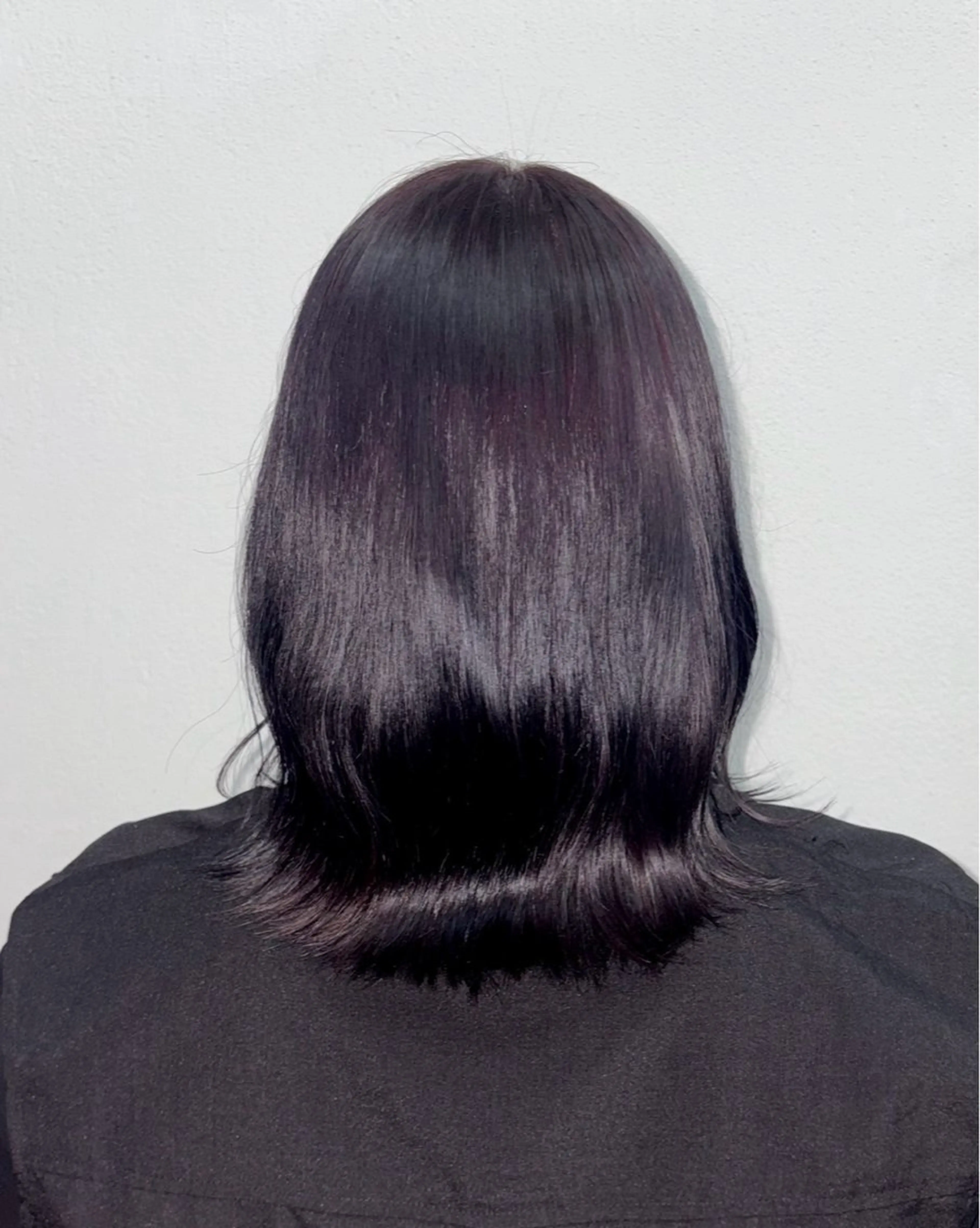 セミロング カラー ブラウンカラー ダブルカラー イルミナカラー ヘアカラー 【sica】 チナのヘアスタイル