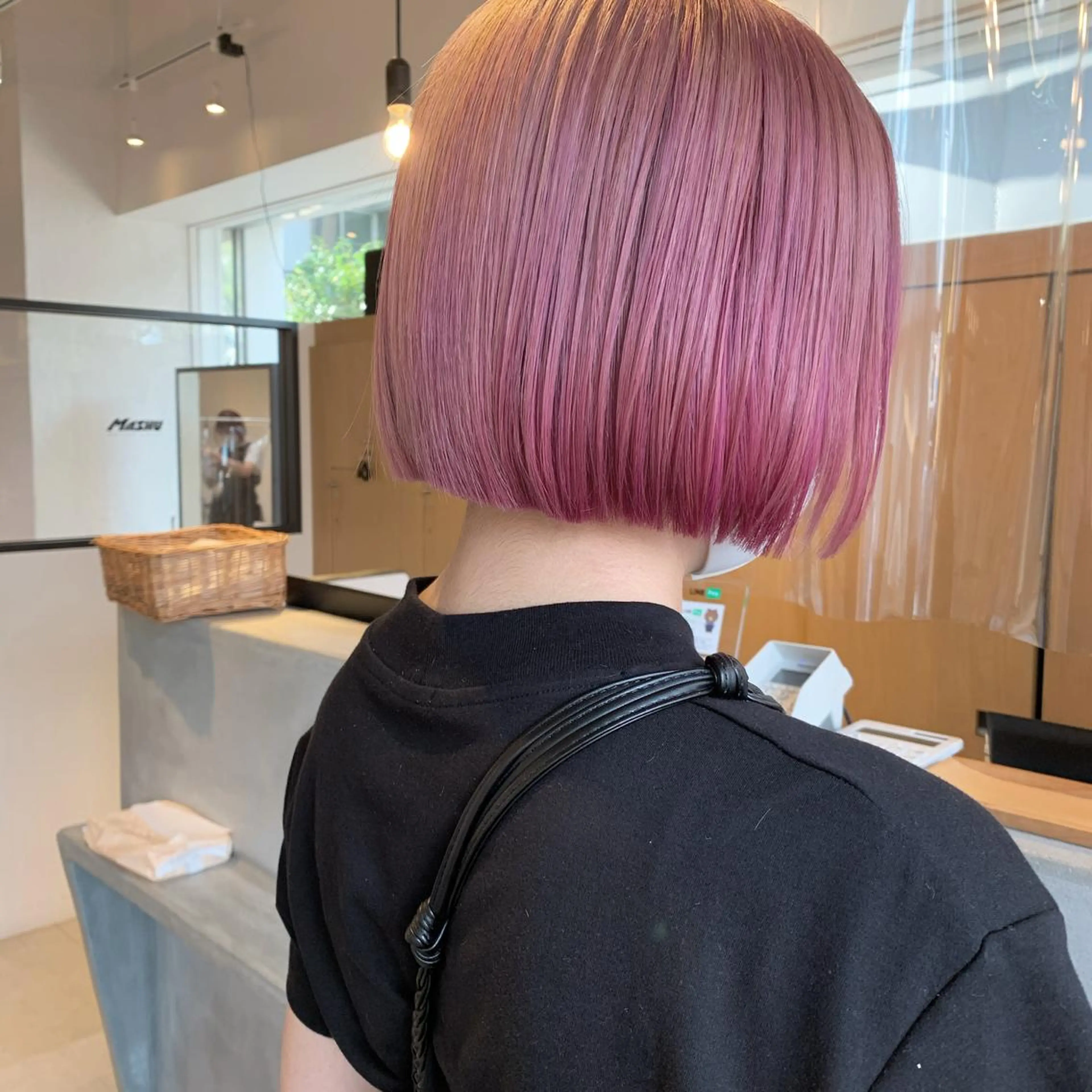 ブリーチ込みダブルカラーの写真