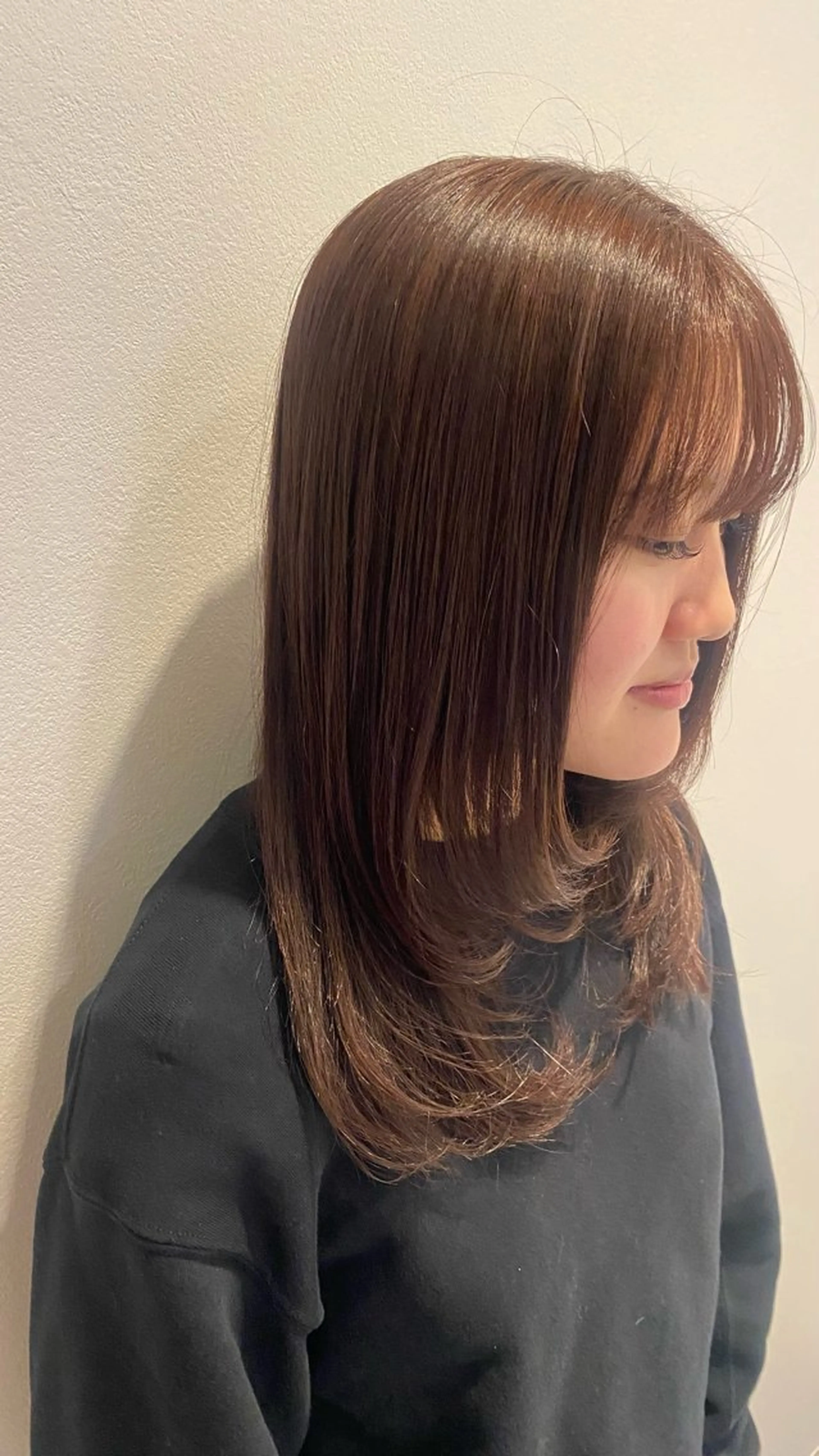 ロング 中江 唱のヘアスタイル