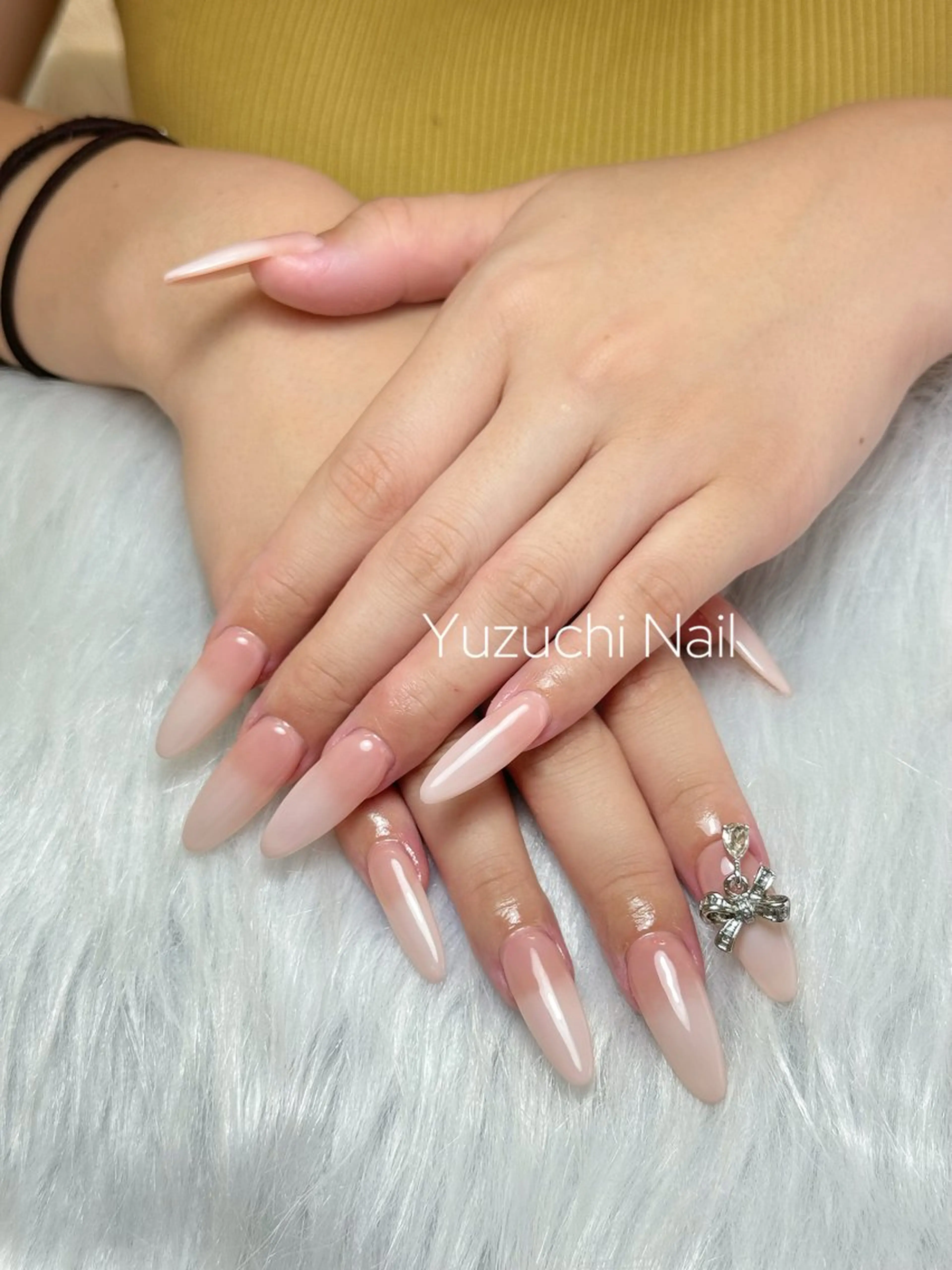 ネイル フットネイル 夏ネイル ワンホンネイル ハンドネイル ハンドケア Yuzuchi Nailのネイルデザイン