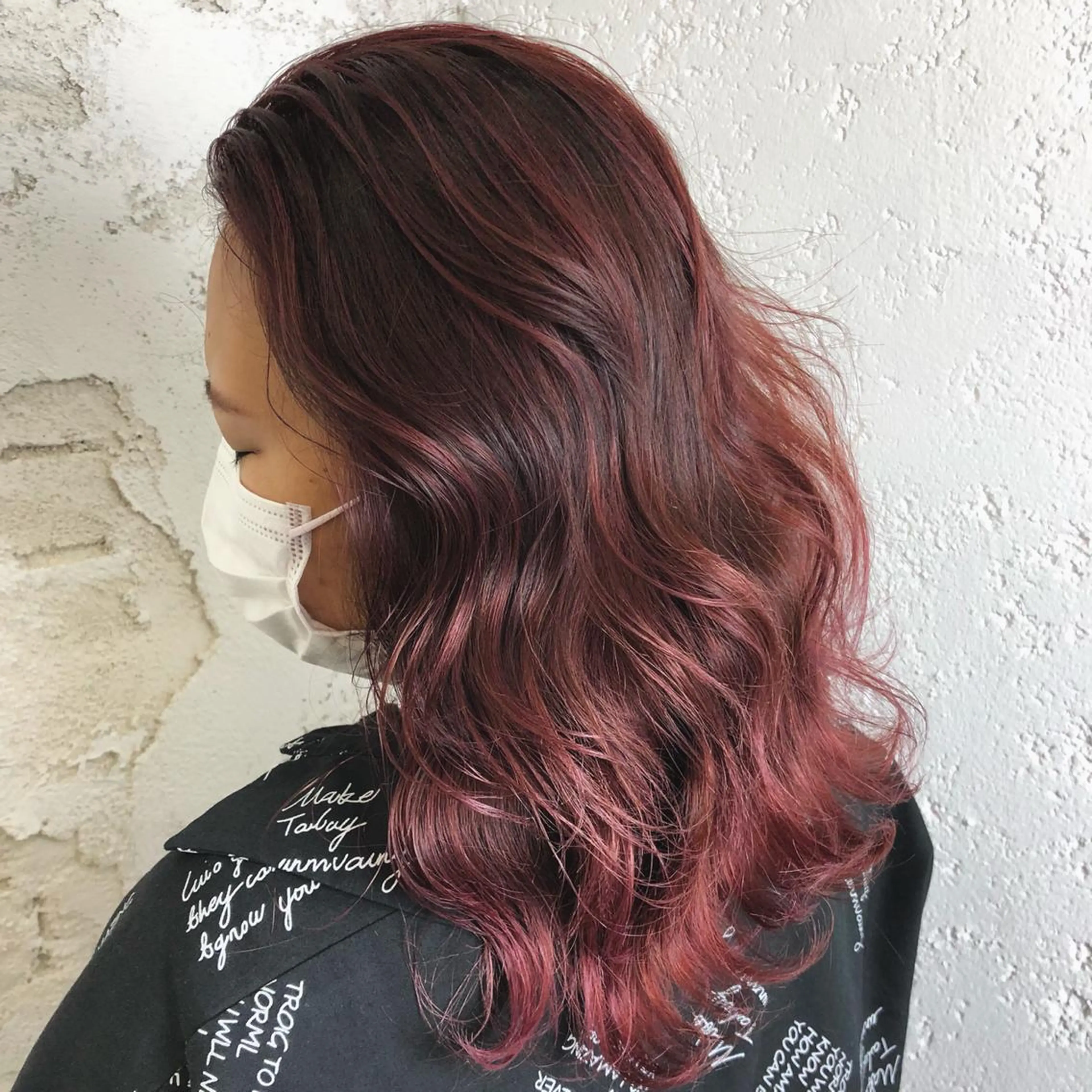 ミディアム カラー ️❤️透明感カラー Yūka❤️のヘアスタイル