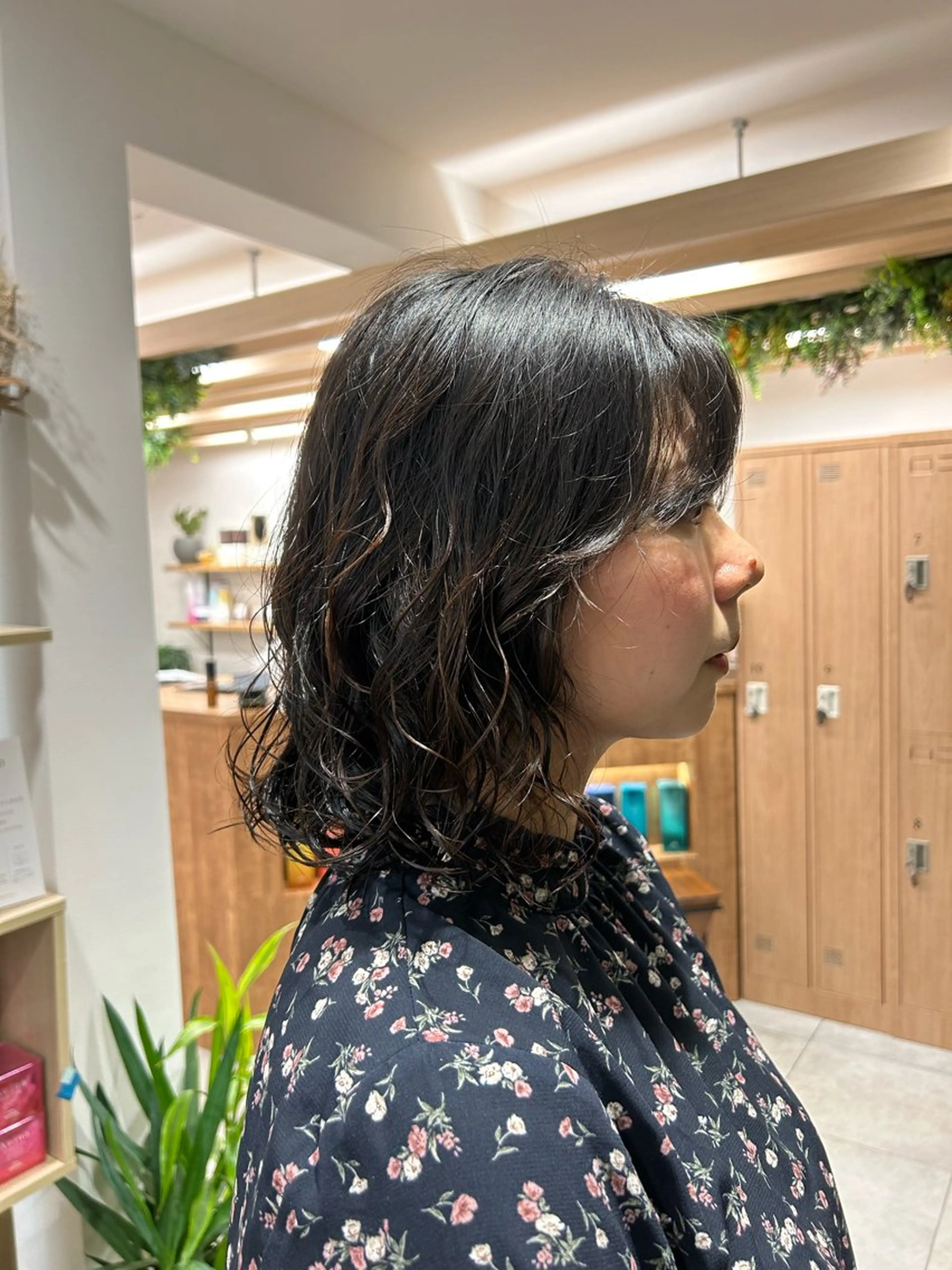 ミディアム パーマ 🍒透明感カラー mutsuki🍒のヘアスタイル