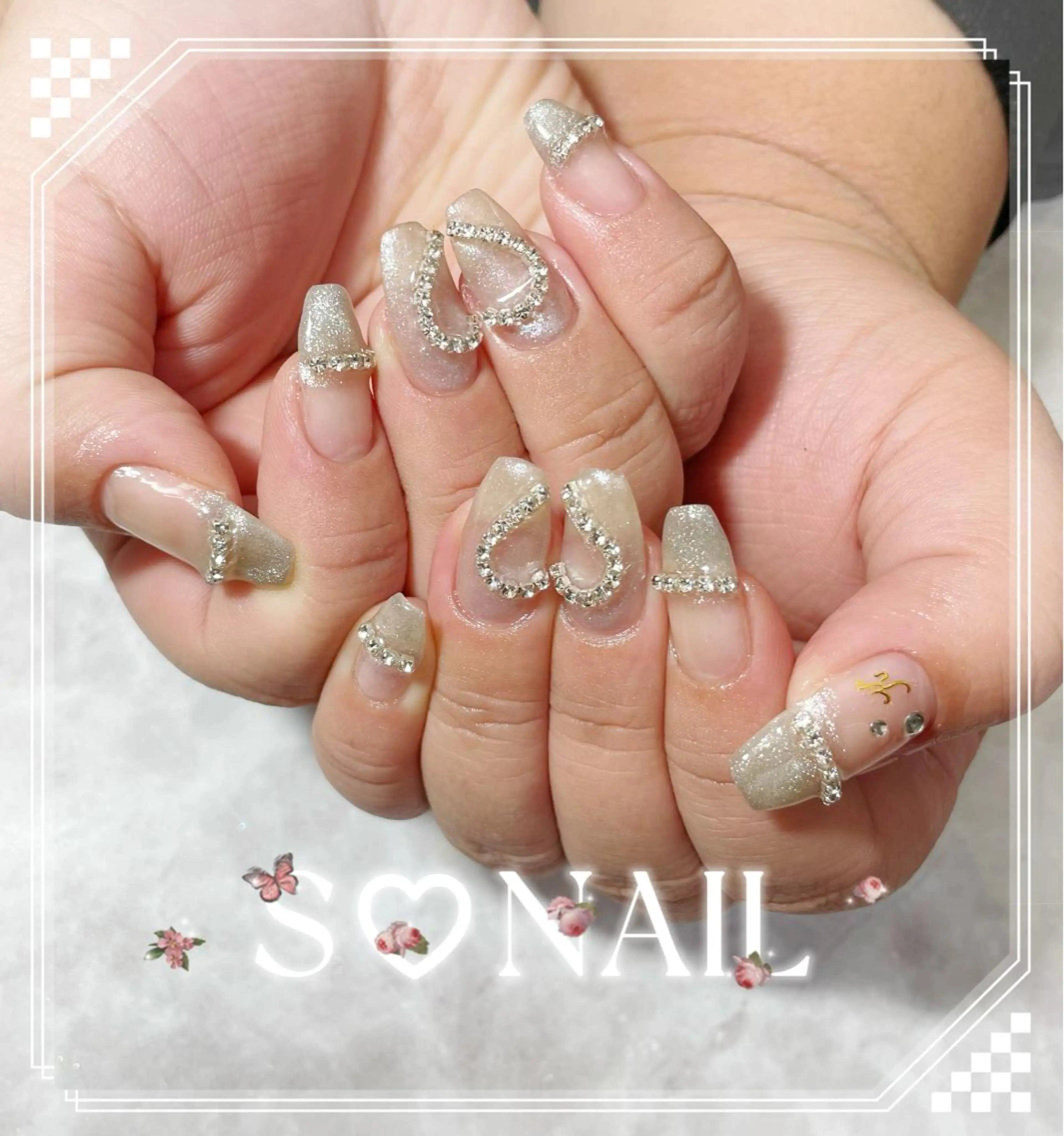 ネイル 持ち込み ハンドネイル S♡NAIL所属・S.NAIL Suuのネイルデザイン