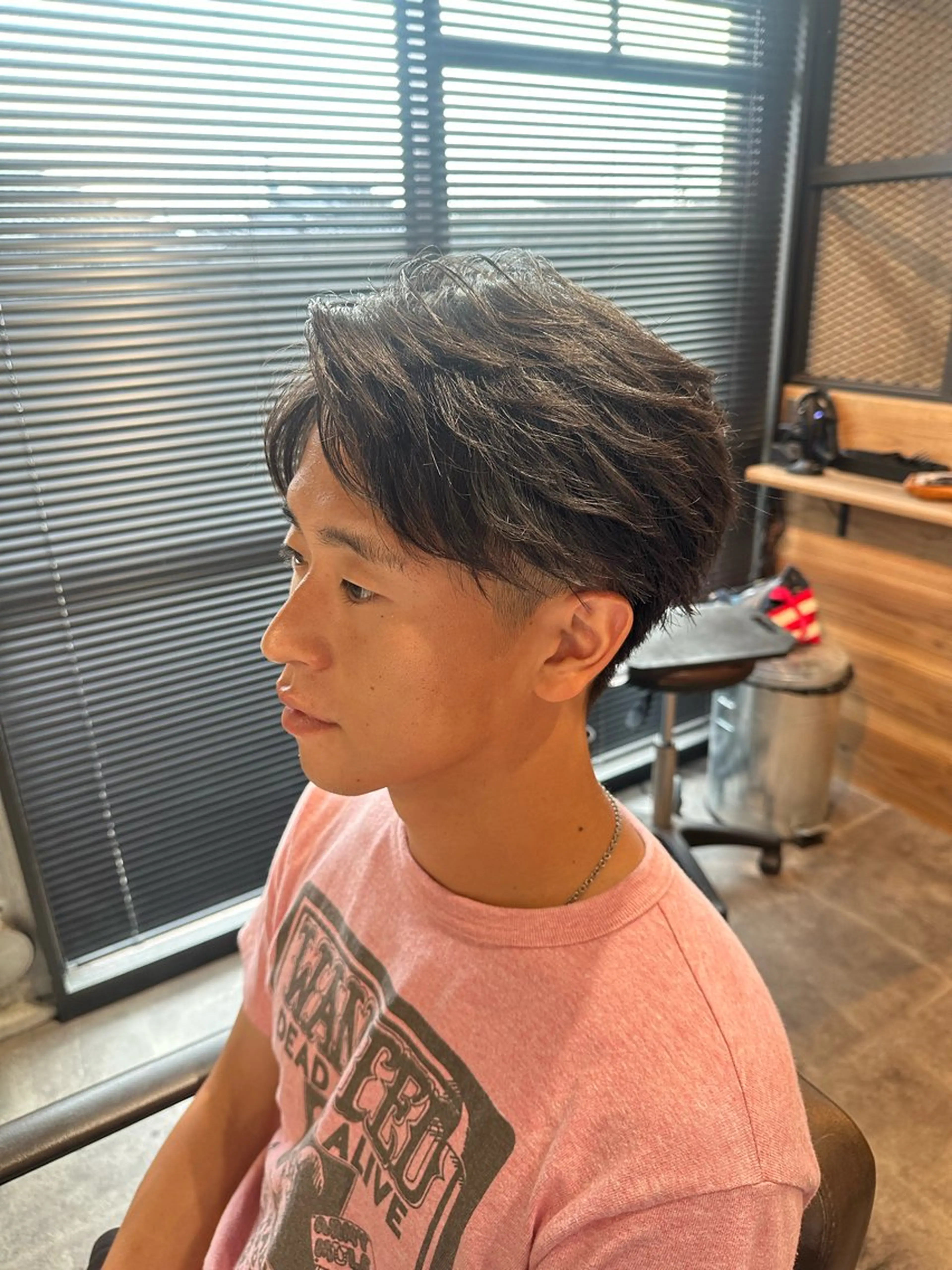 ショート メンズ カット 苗村 阿旺のヘアスタイル