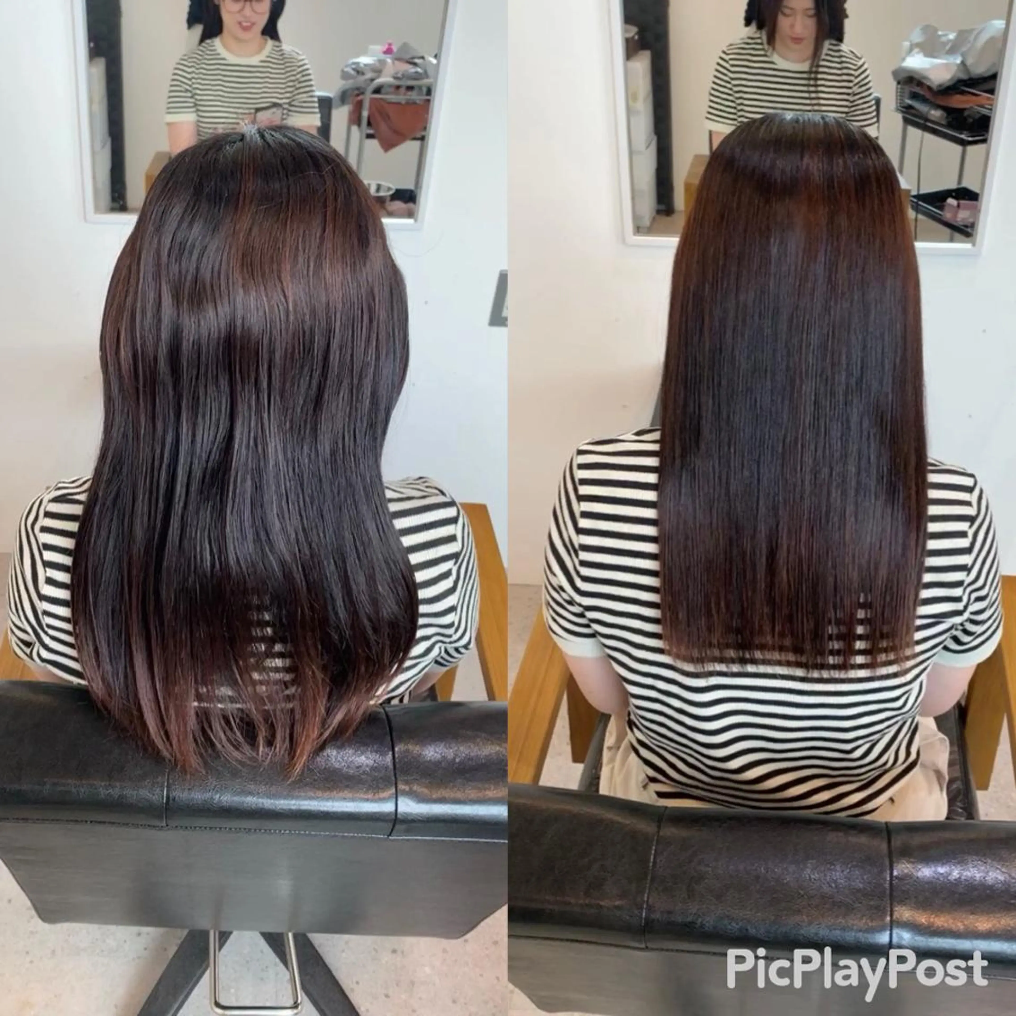 ロング Agu hair emio城陽所属・Agu peachのヘアスタイル