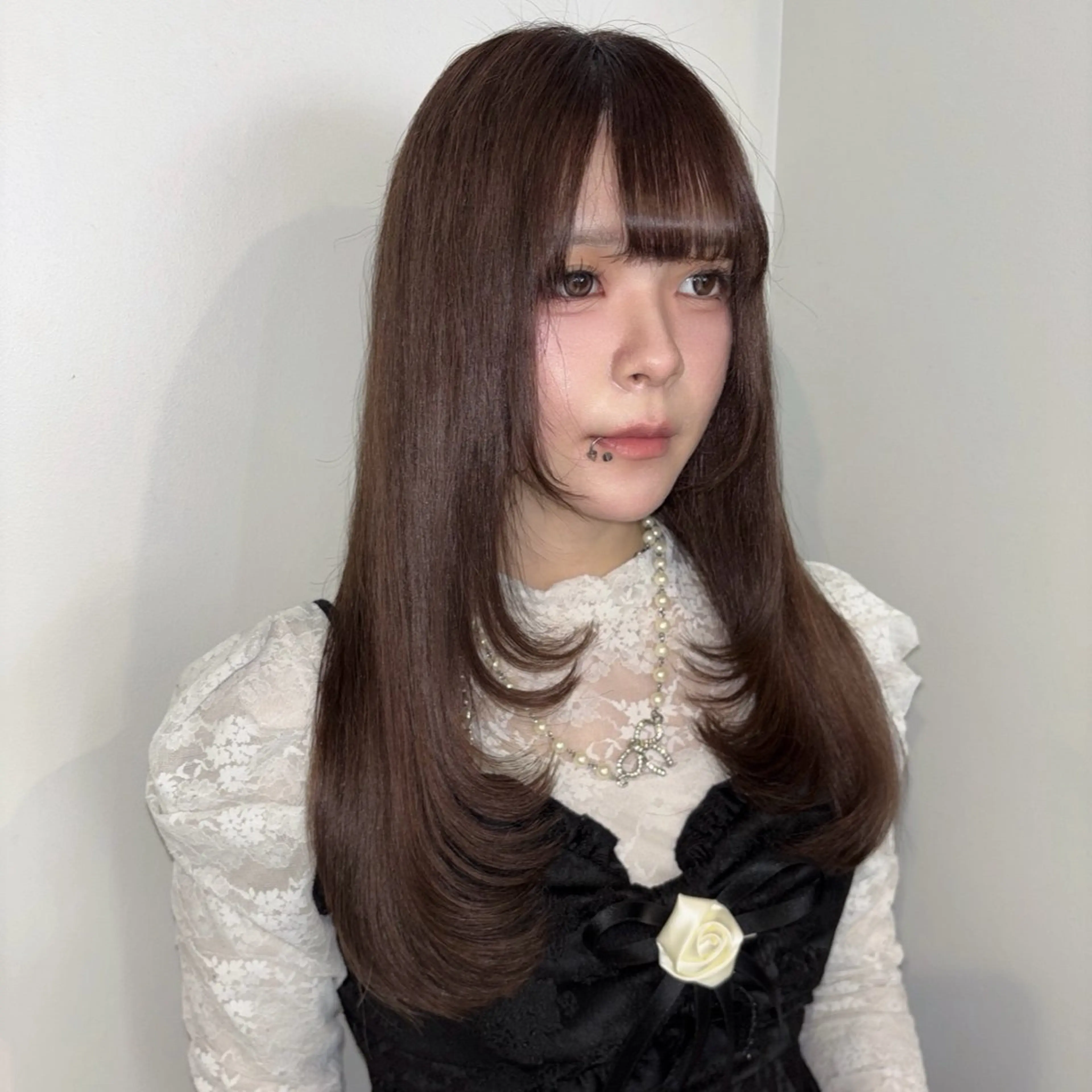 ロング カラー ヘアカラー Ren. 🦋デザインカラーのヘアスタイル