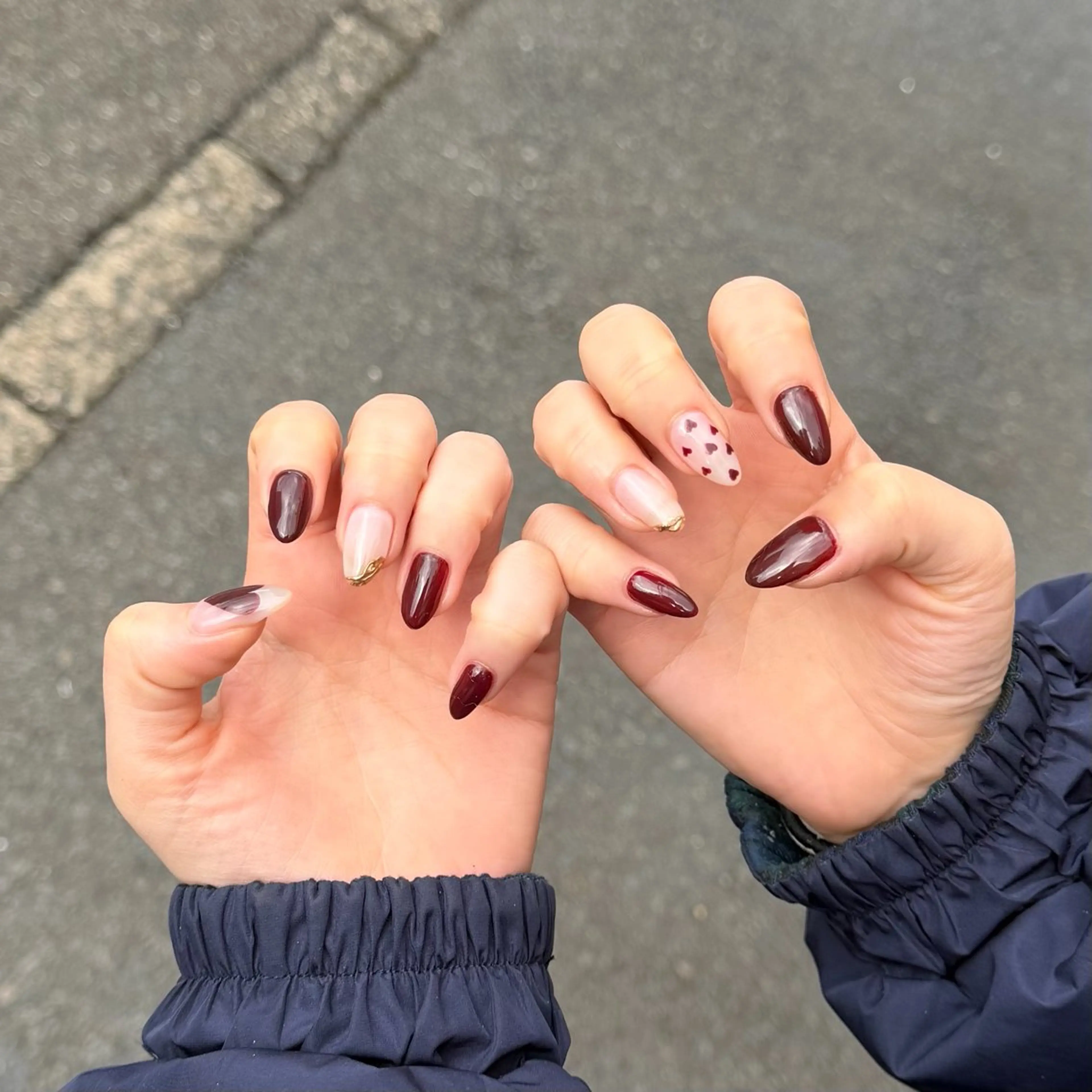 ネイル ハンドネイル 吉岡 萌花のネイルデザイン