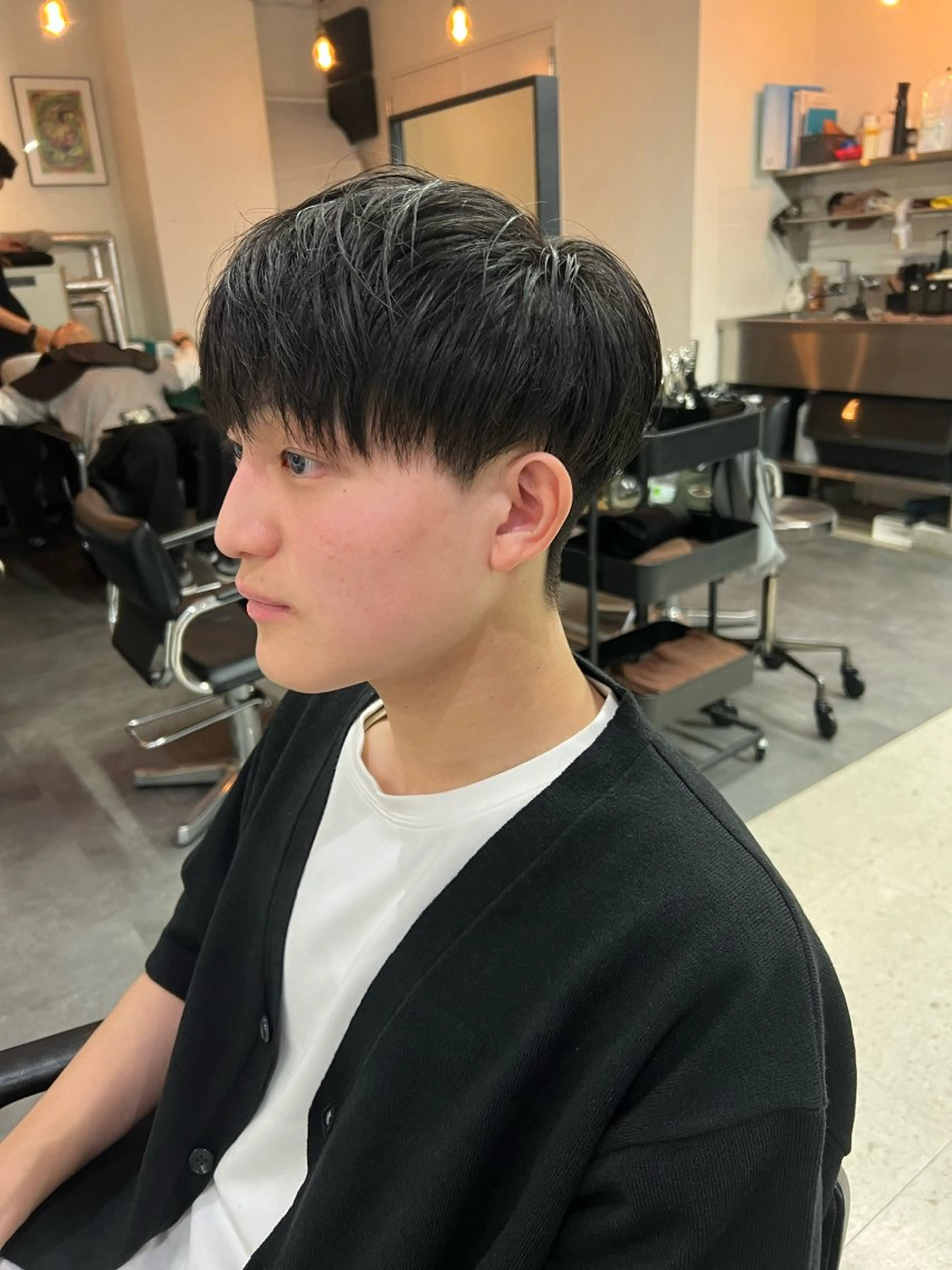 ミディアム メンズ 🌈新田 みどり🌈のヘアスタイル