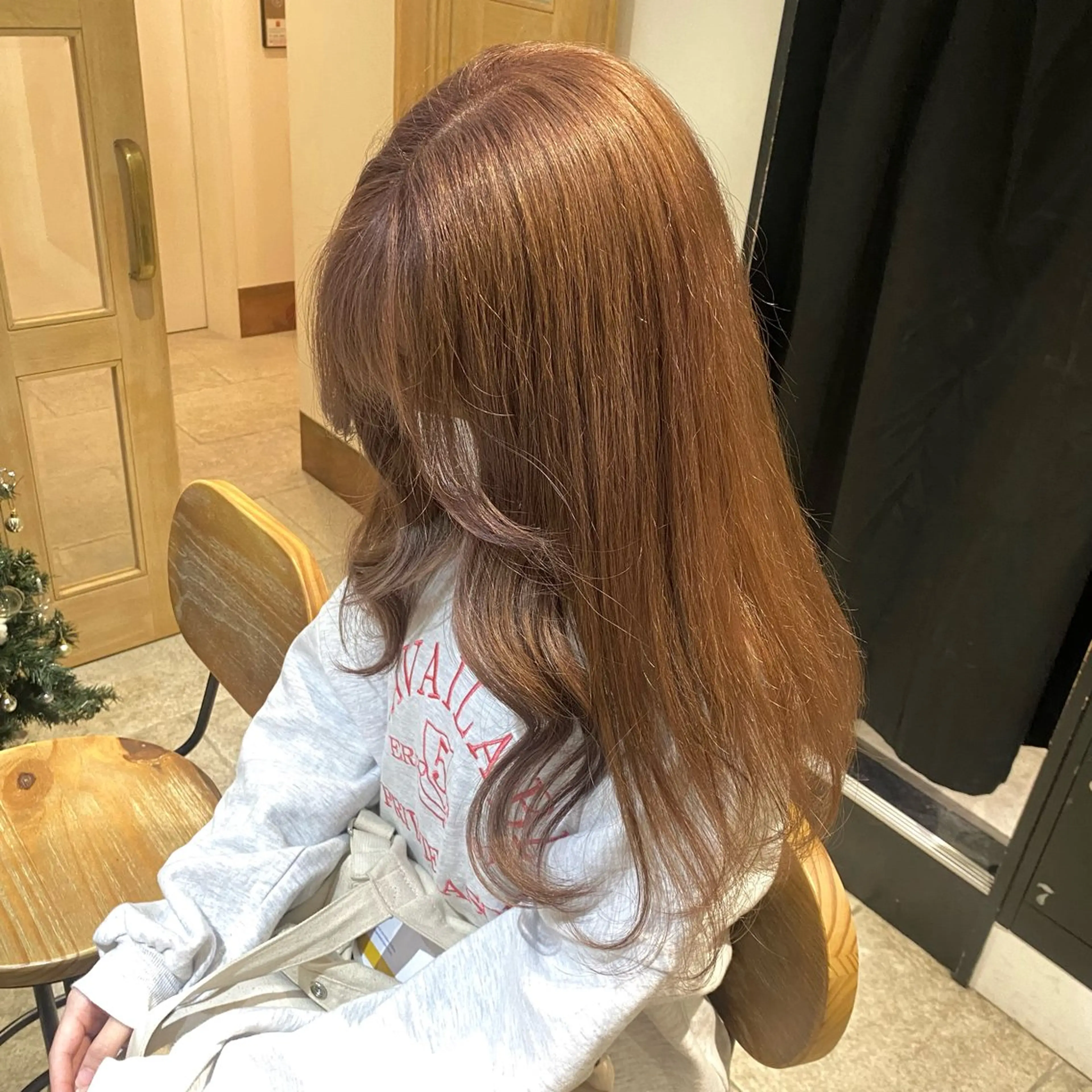 ロング カラー カット ヘアカラー トリートメント otoha✳︎ くすみカラーのヘアスタイル