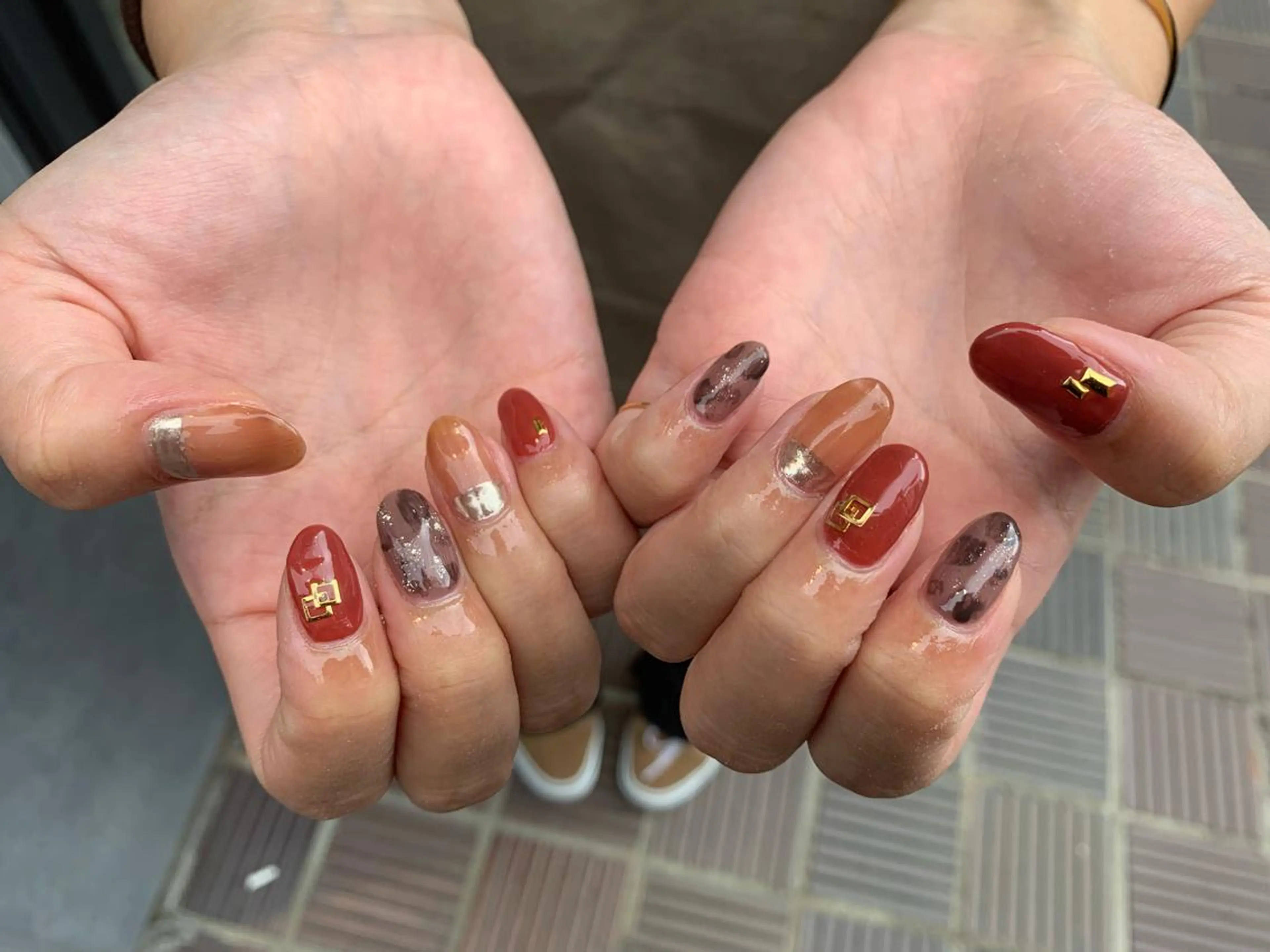 ネイル nail room clear. パラジェル所属・sode shioriのネイルデザイン