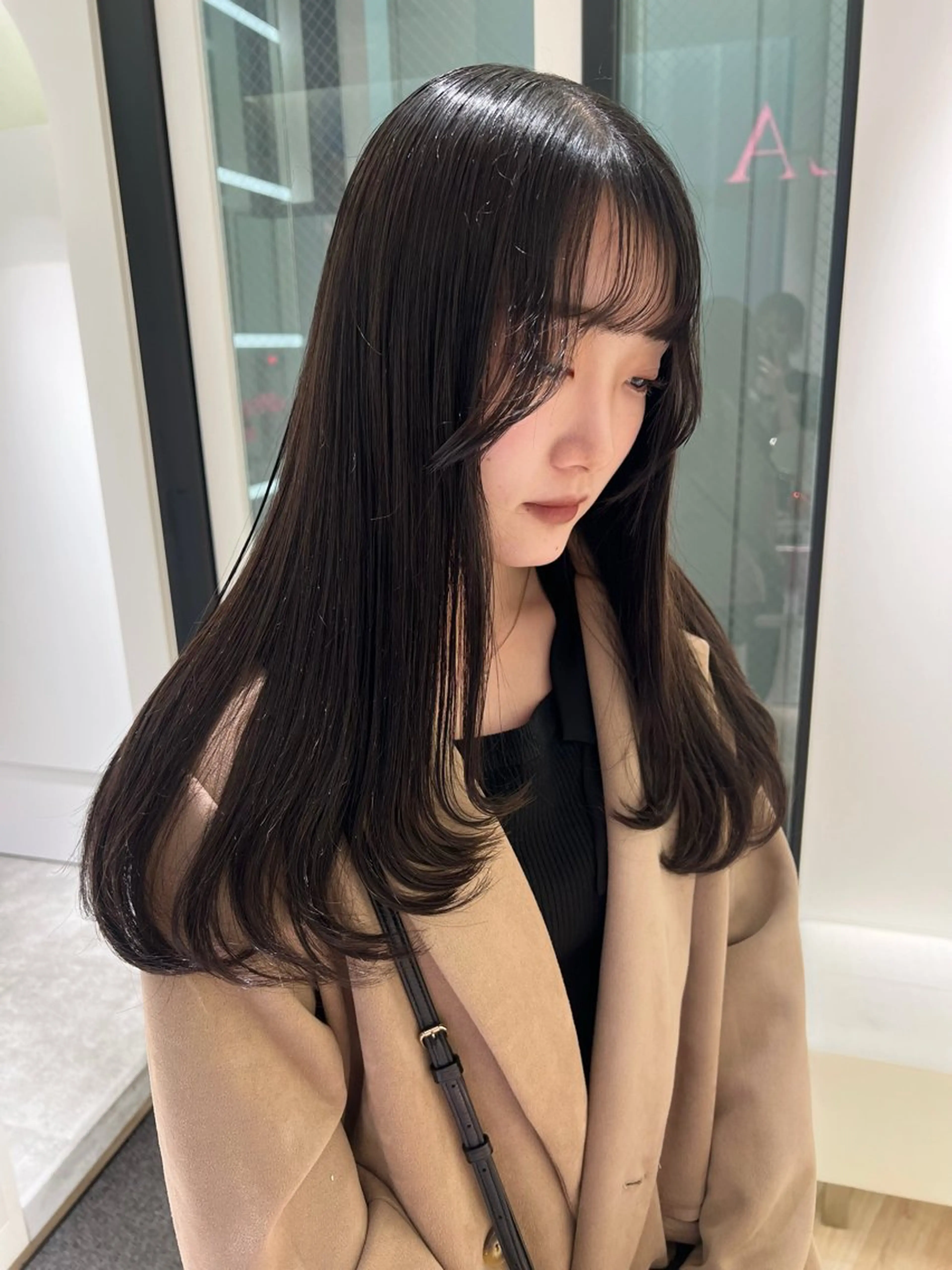 ロング カラー Parve  Mix /板野妃莉のヘアスタイル