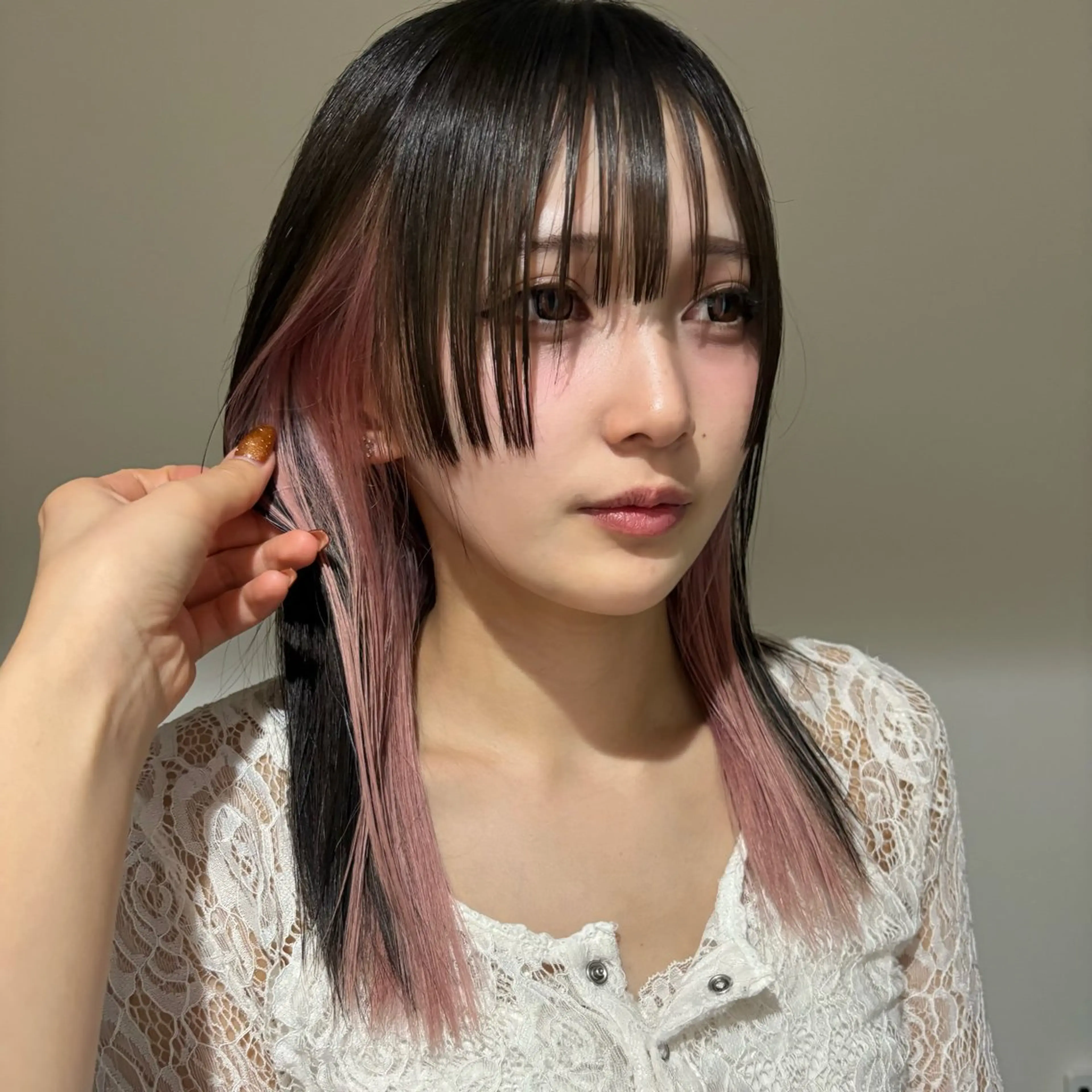 ミディアム ヘアカラー nonoka/ ブリーチ/モニカのヘアスタイル