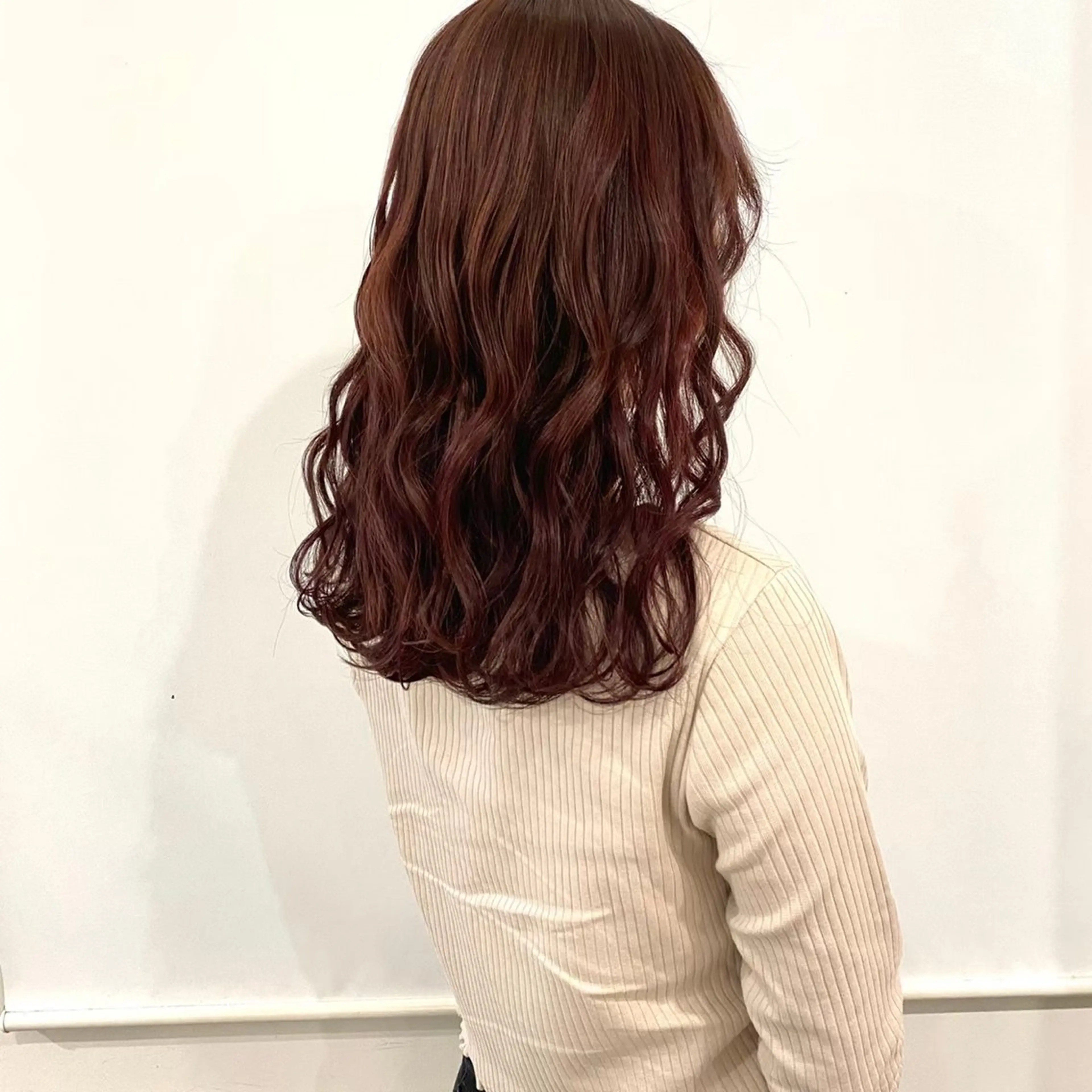 セミロング カラー ヘアカラー ParveMix ♡白神みやびのヘアスタイル