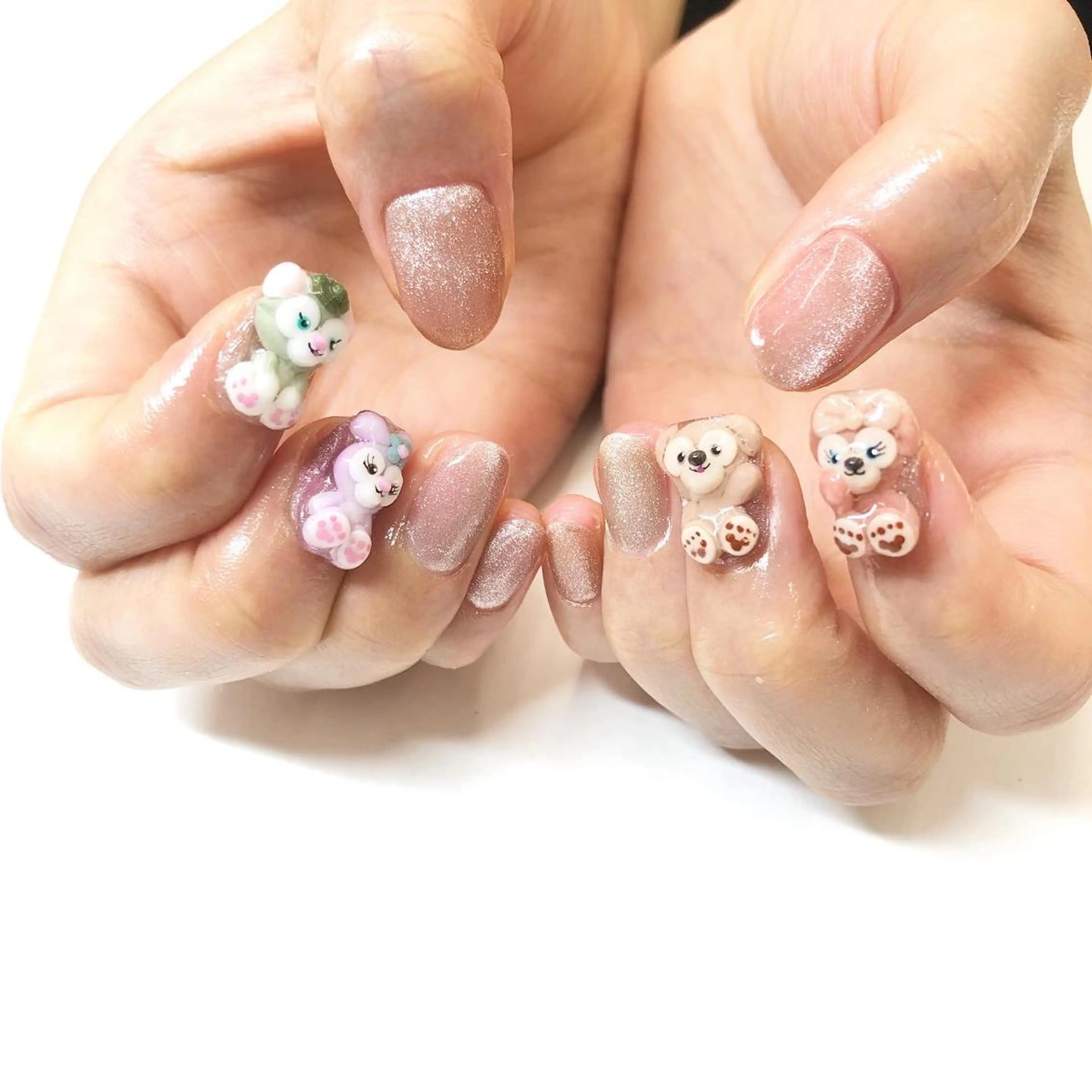 ネイル マグネットネイル ハンドネイル Minami 🍓のネイルデザイン