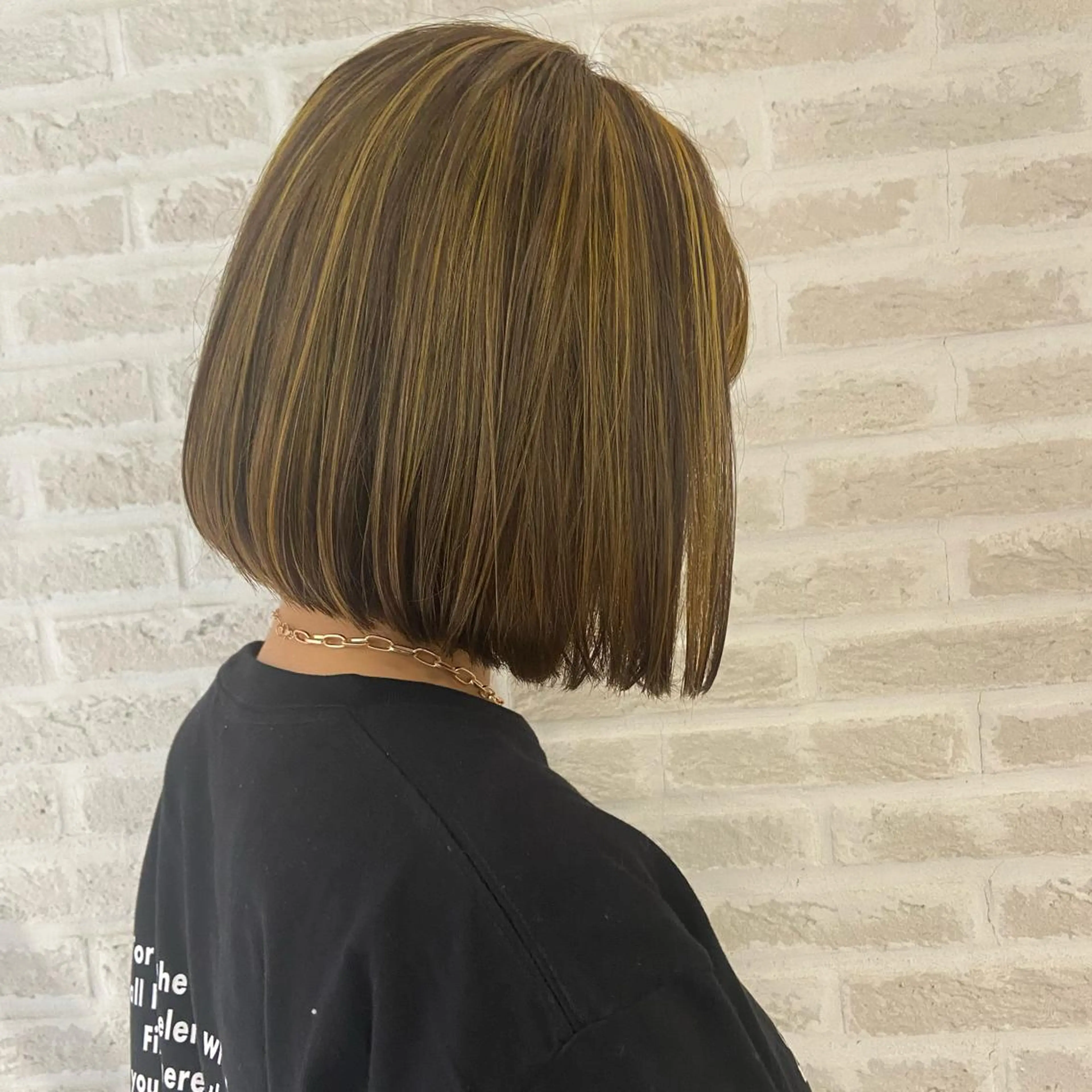 ショート カラー ヘアアレンジ ブリーチ ケアブリーチ ハイライトカラー ハイライト 米村(北岡)慶子 お店変わりました!のヘアスタイル