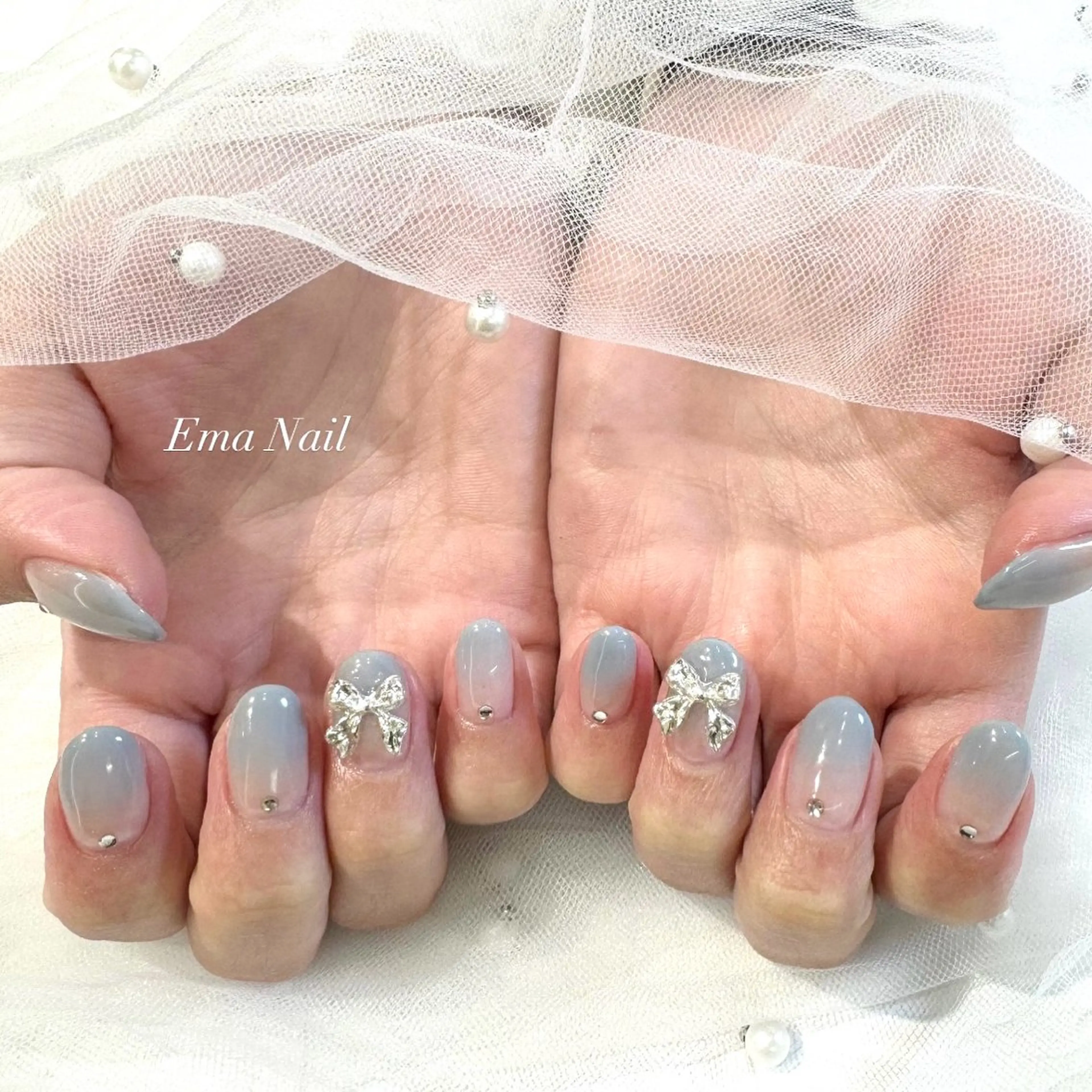 ネイル ハンドネイル EmaNail＋KIHAKUYA東大阪長瀬店所属・EmaNail YUIのネイルデザイン