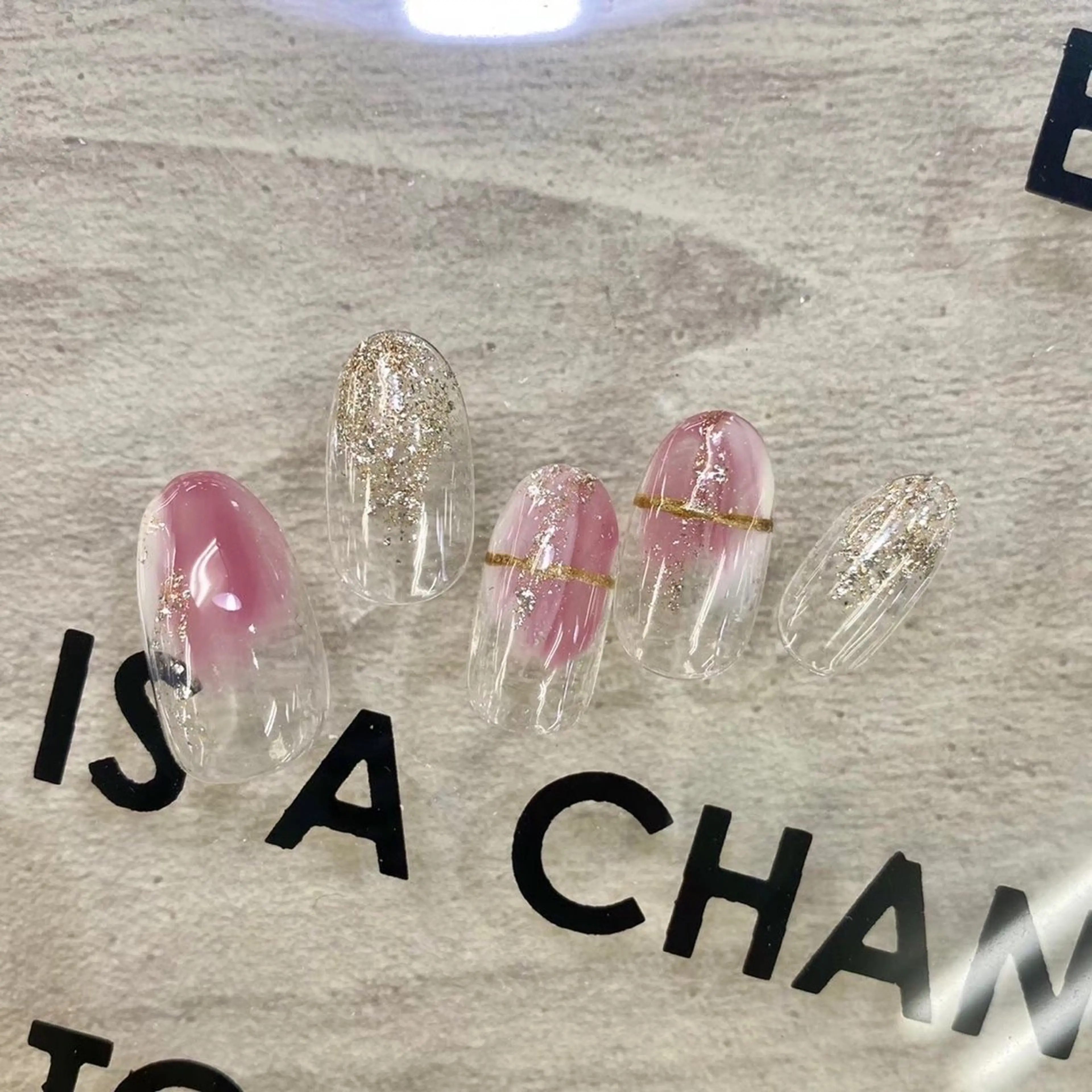 ネイル アートネイル ネイルチップ ⭐︎休業中の練習⭐︎ JNA認定講師髙橋のネイルデザイン