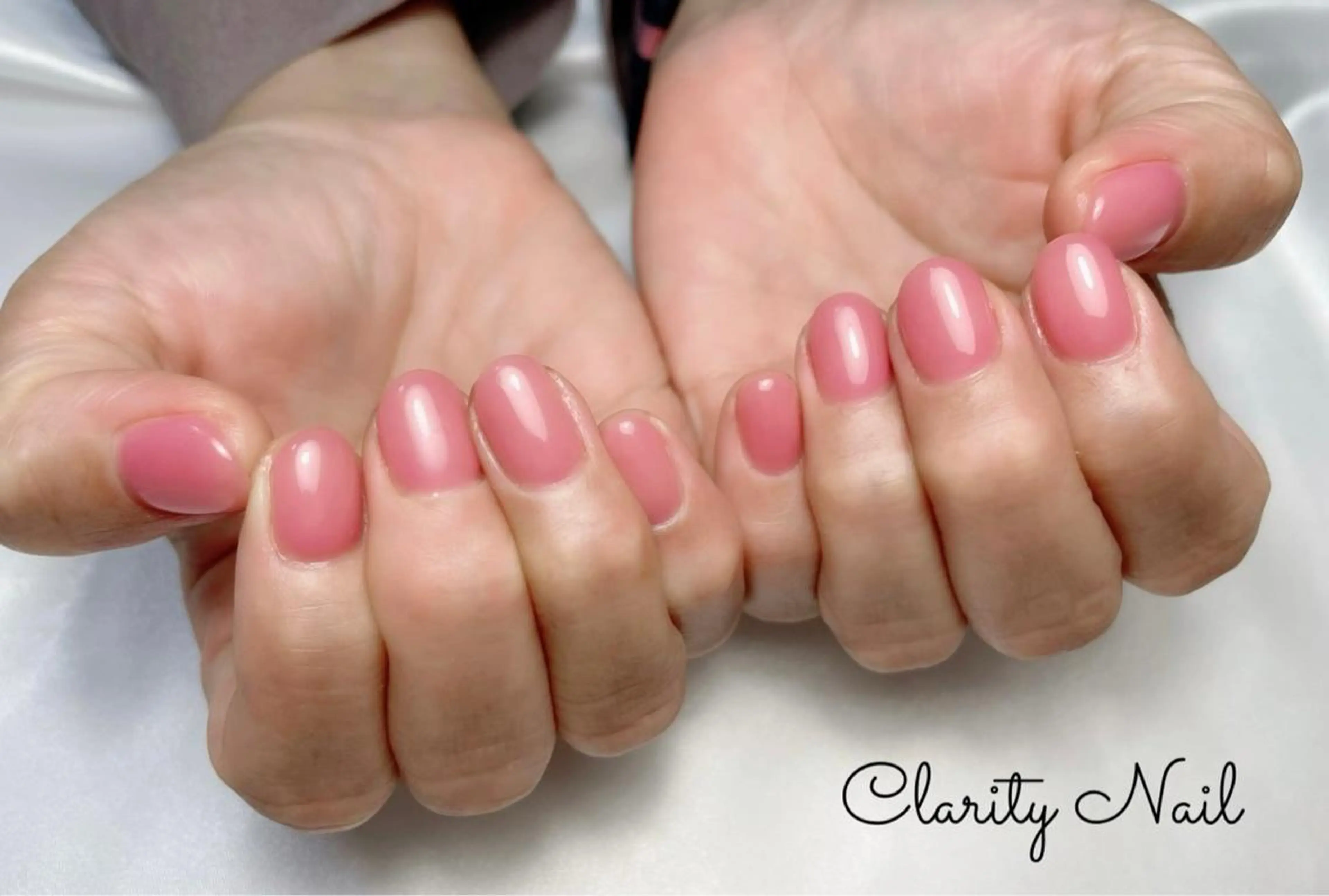 ネイル ワンカラーネイル ハンドネイル Clarity Nailのネイルデザイン