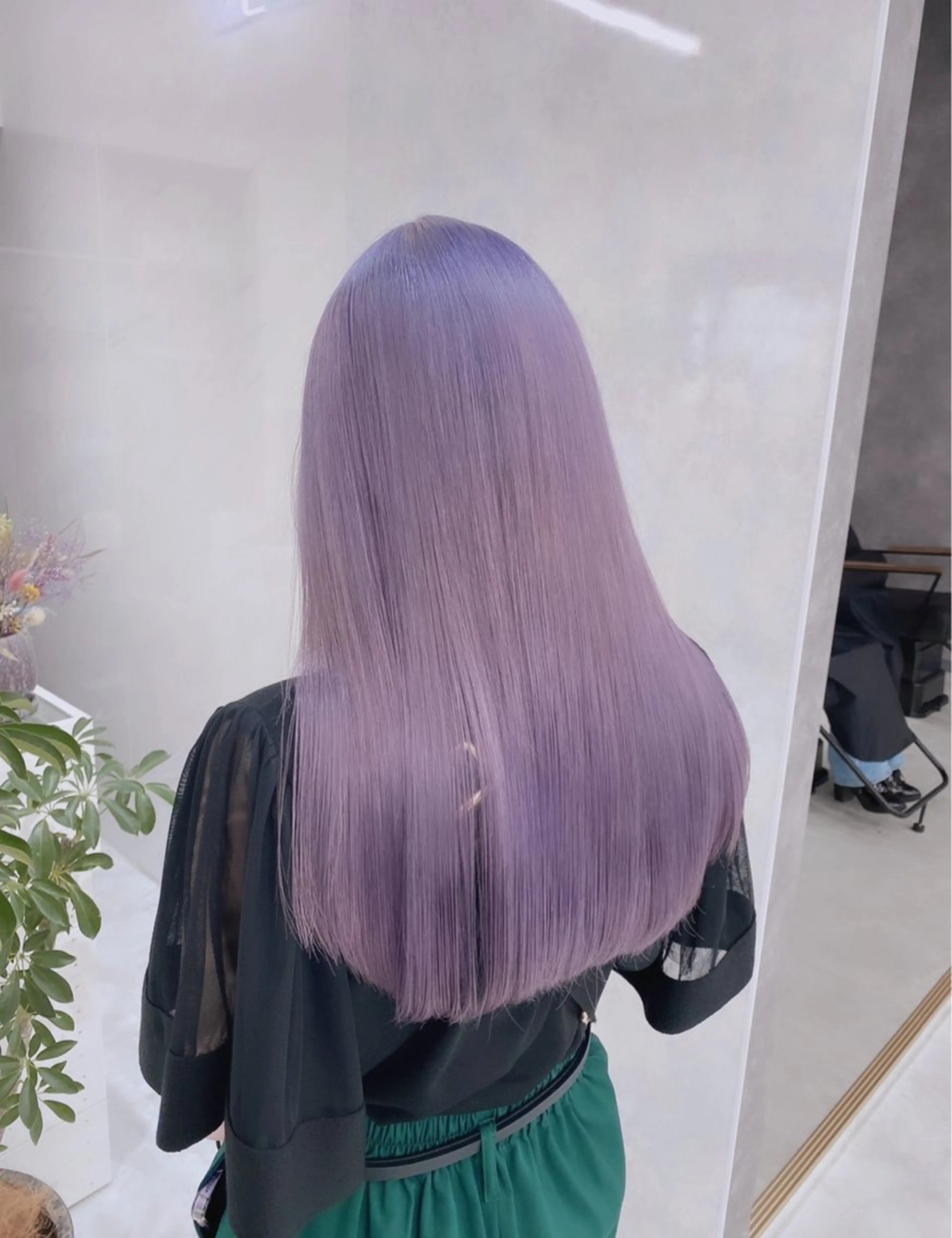 ロング カラー ヘアアレンジ 𝐠𝐢𝐫𝐥𝐲 𝐦𝐨𝐝𝐞🖤のヘアスタイル